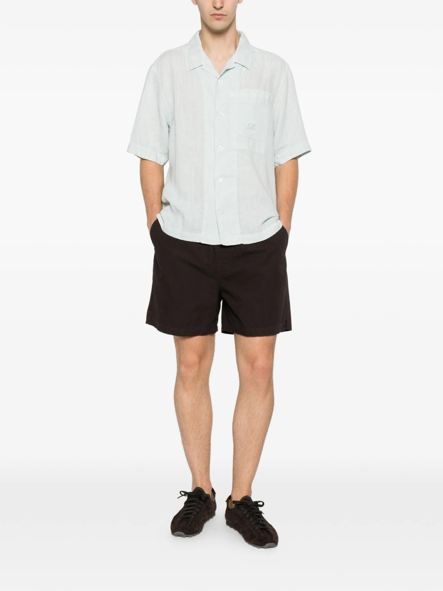 [C.P.COMPANY] Shirts Short Sleeve SS26 20CMSH258A110533G