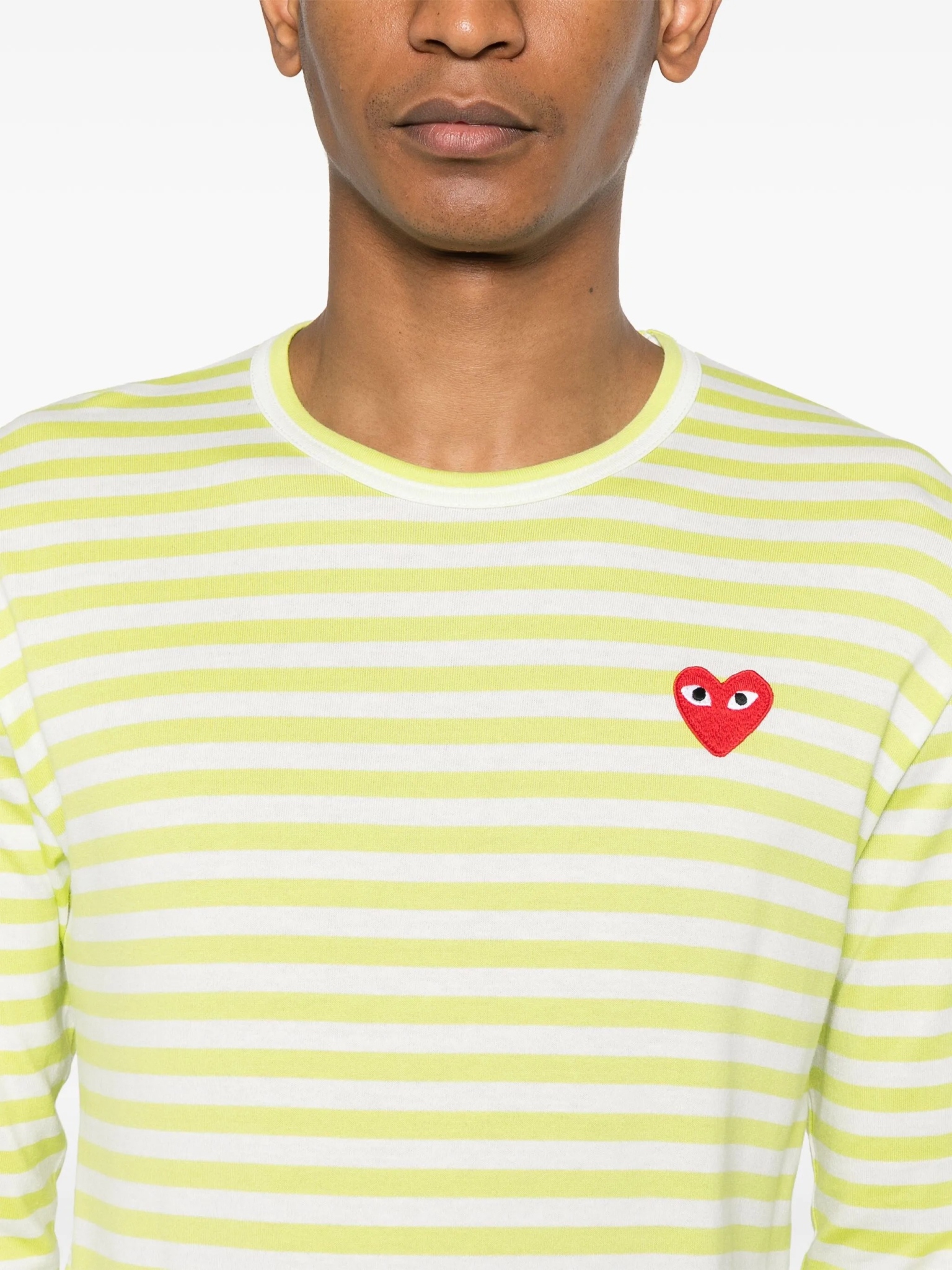 [COMME DES GARCONS PLAY] T-shirts Long Sleeve SS26 AXT278051