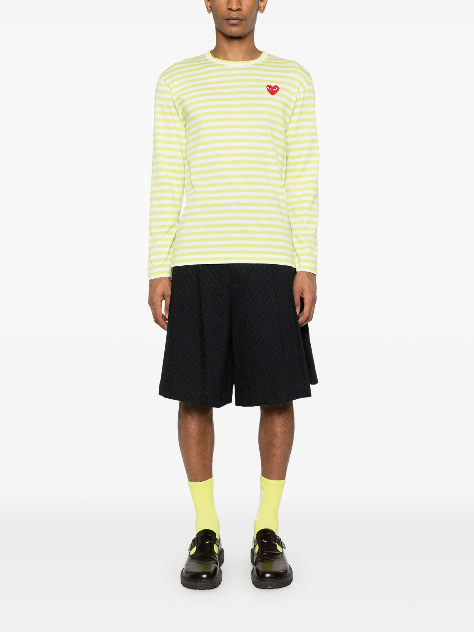 [COMME DES GARCONS PLAY] T-shirts Long Sleeve SS26 AXT278051