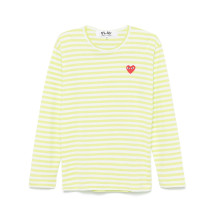 [COMME DES GARCONS PLAY] T-shirts Long Sleeve SS26 AXT278051