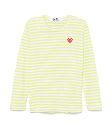[COMME DES GARCONS PLAY] T-shirts Long Sleeve SS26 AXT278051