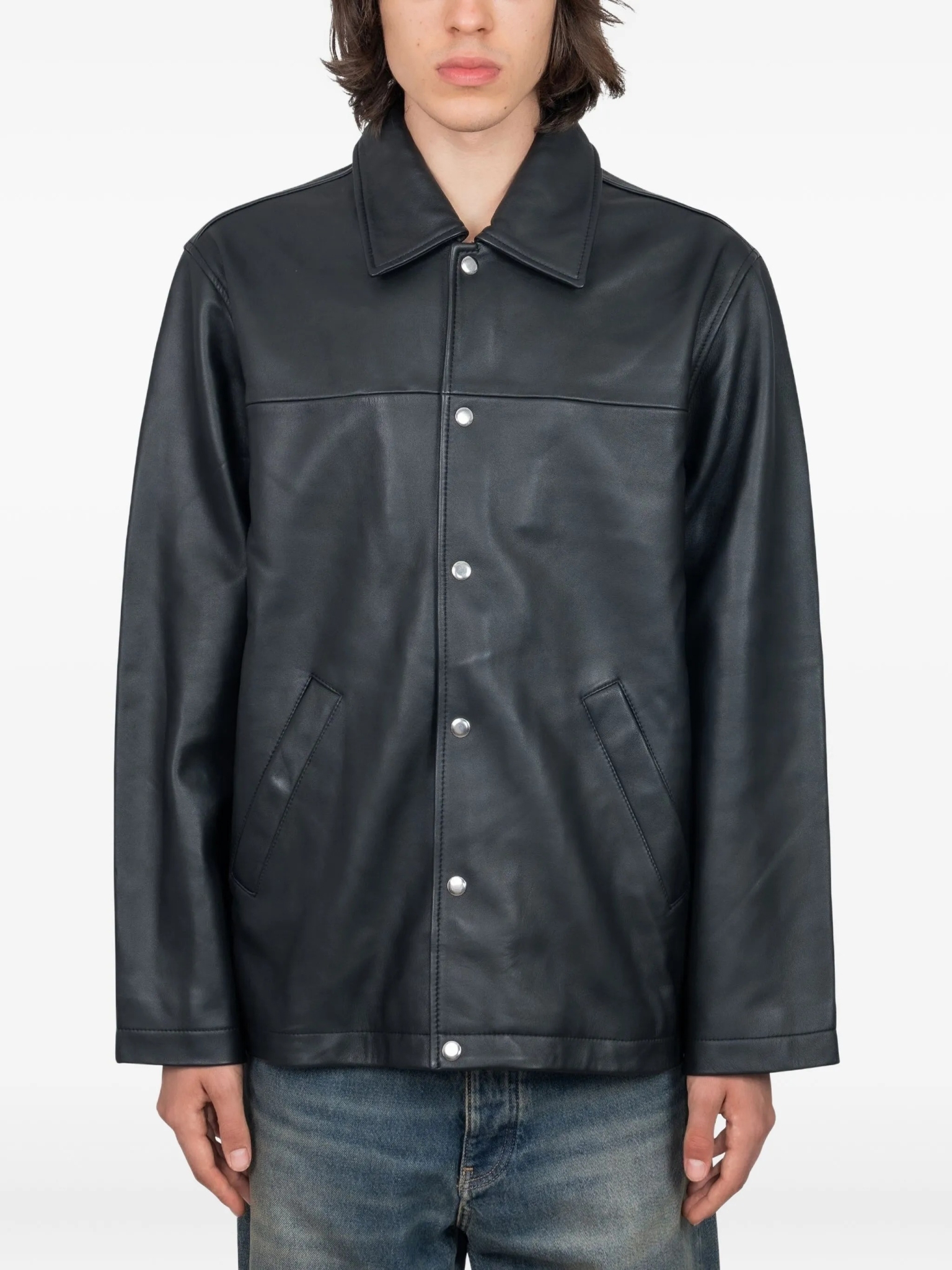 [Sunflower] Leather Jacket SS26 6043