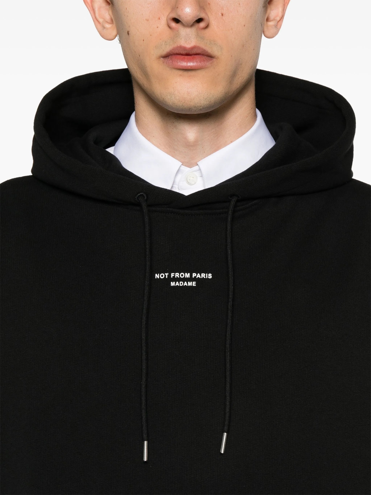 [DROLE DE MONSIEUR] Hoodie SS26 PERMHO161CO127BL