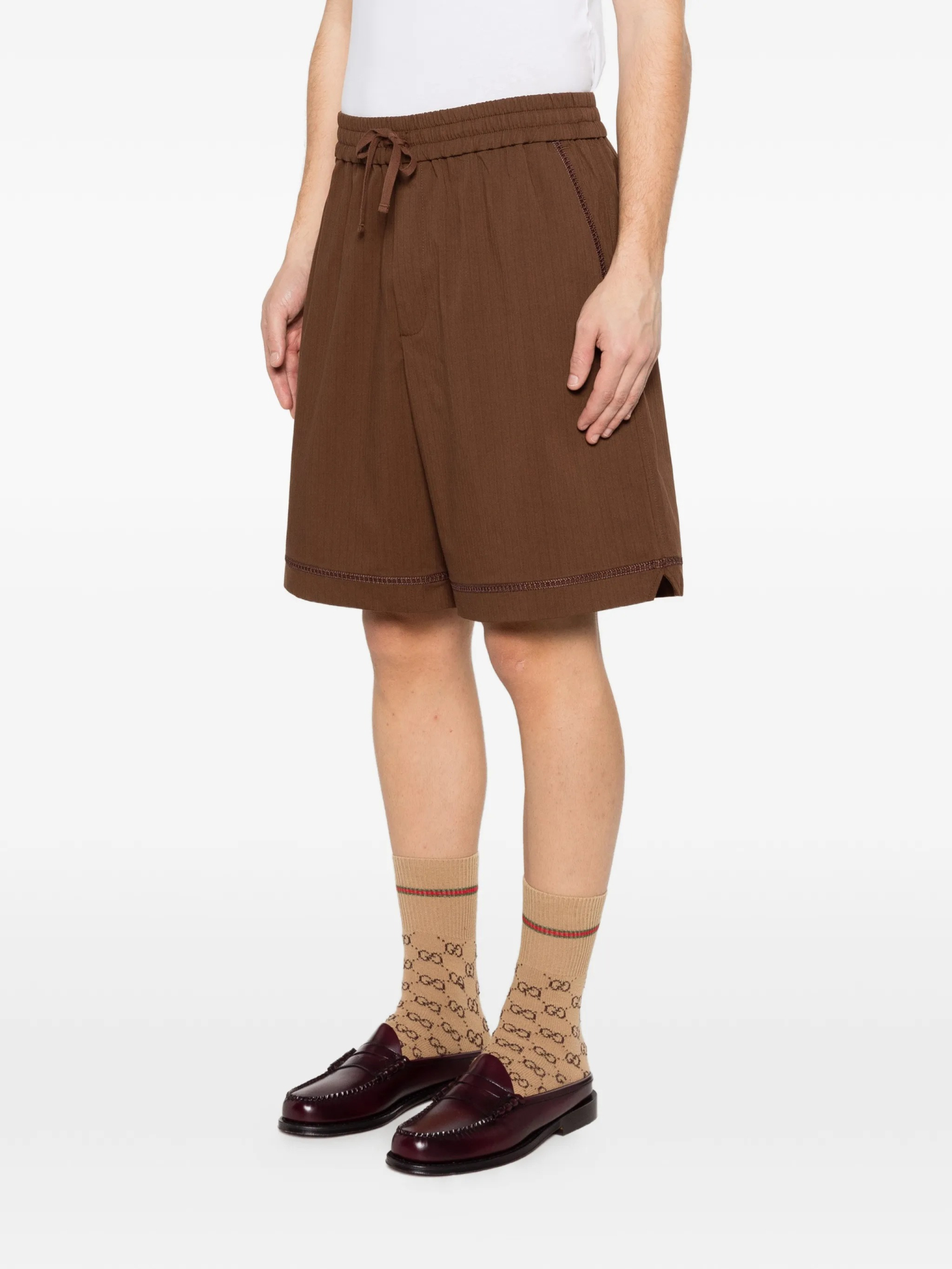 [DROLE DE MONSIEUR] Shorts SS26 KBS178CO278BN