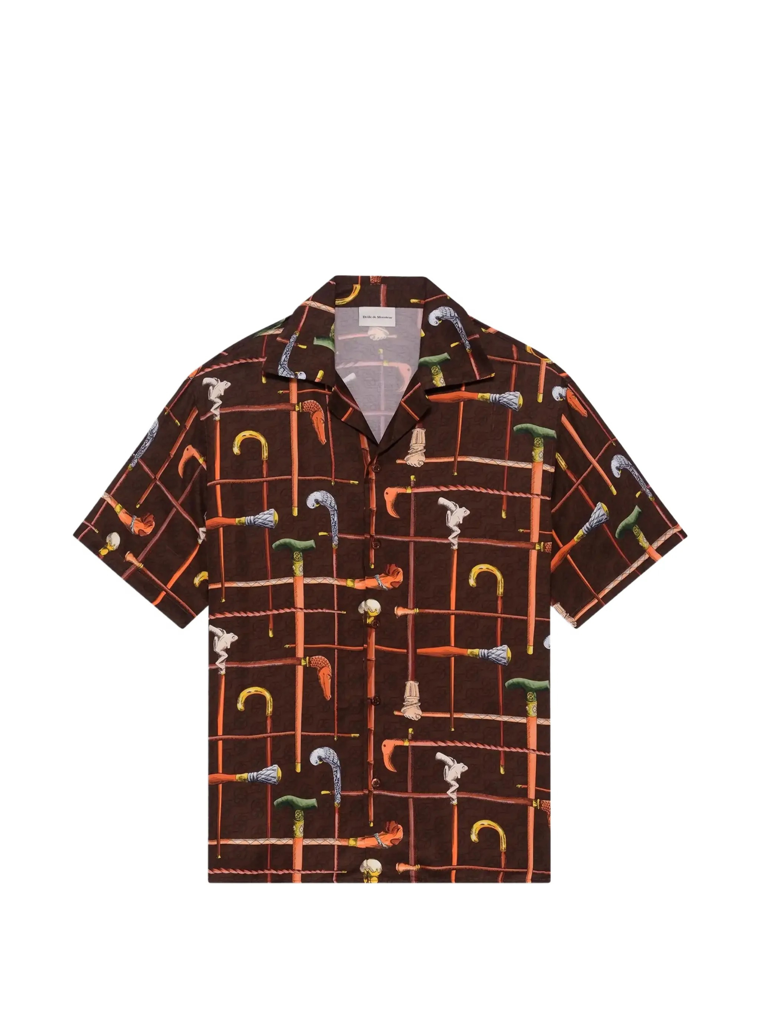 [DROLE DE MONSIEUR] Shirts Short Sleeve SS26 KSH230VI033BN