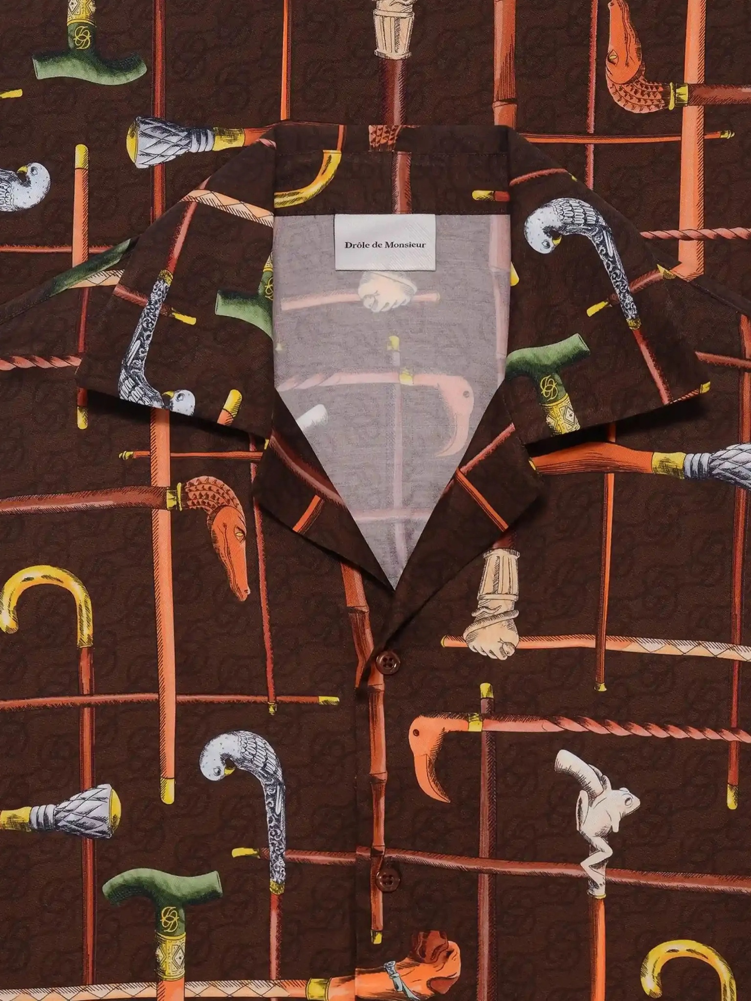 [DROLE DE MONSIEUR] Shirts Short Sleeve SS26 KSH230VI033BN