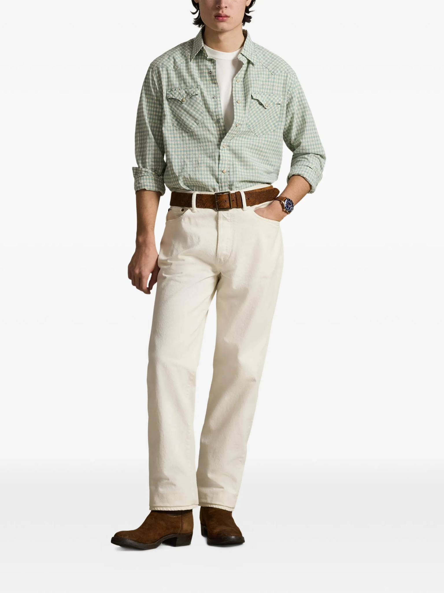 [Polo Ralph Lauren] Shirts Long Sleeve SS26 710P08235001