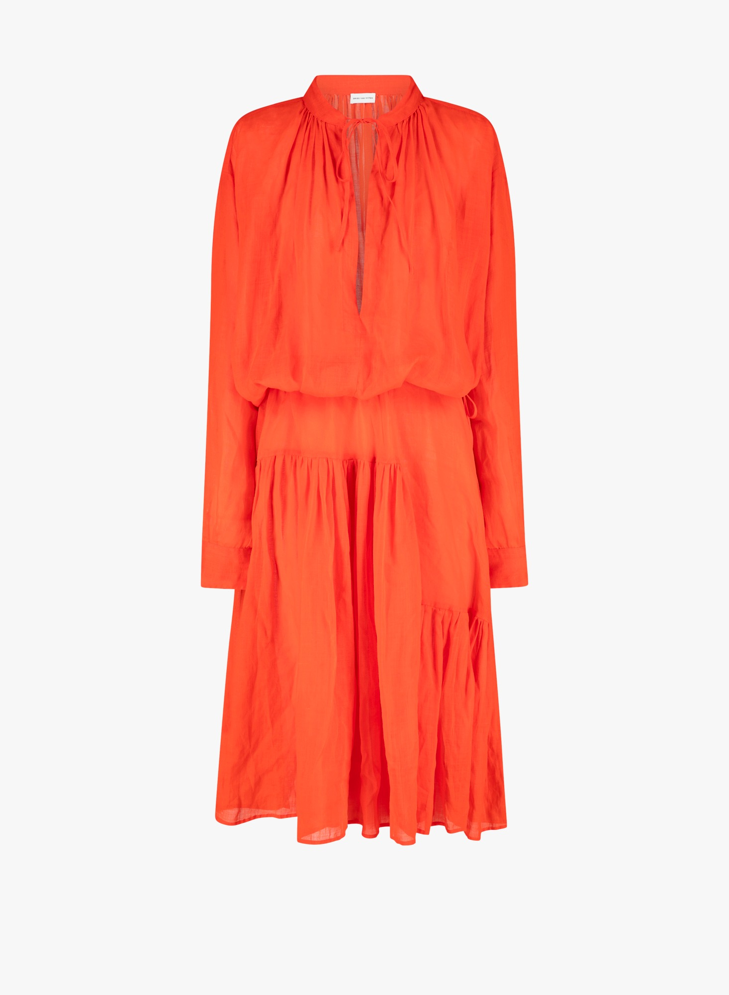 [DRIES VAN NOTEN] Long sleeve dress SS26 2610110503112