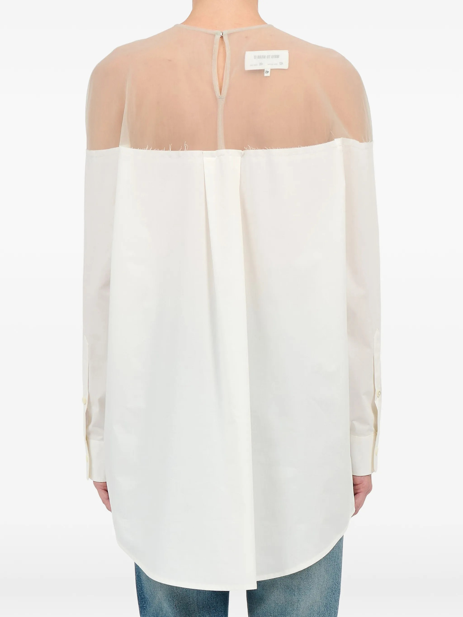 [MM6 Maison Margiela] Blouse SS26 S62NH0053M35256