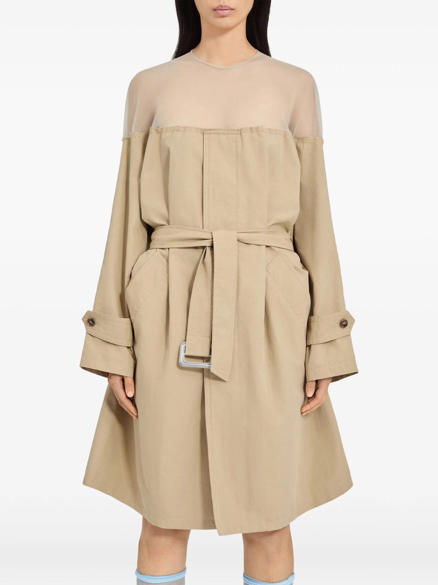 [MM6 Maison Margiela] Long sleeve dress SS26 S62DD0062M35858