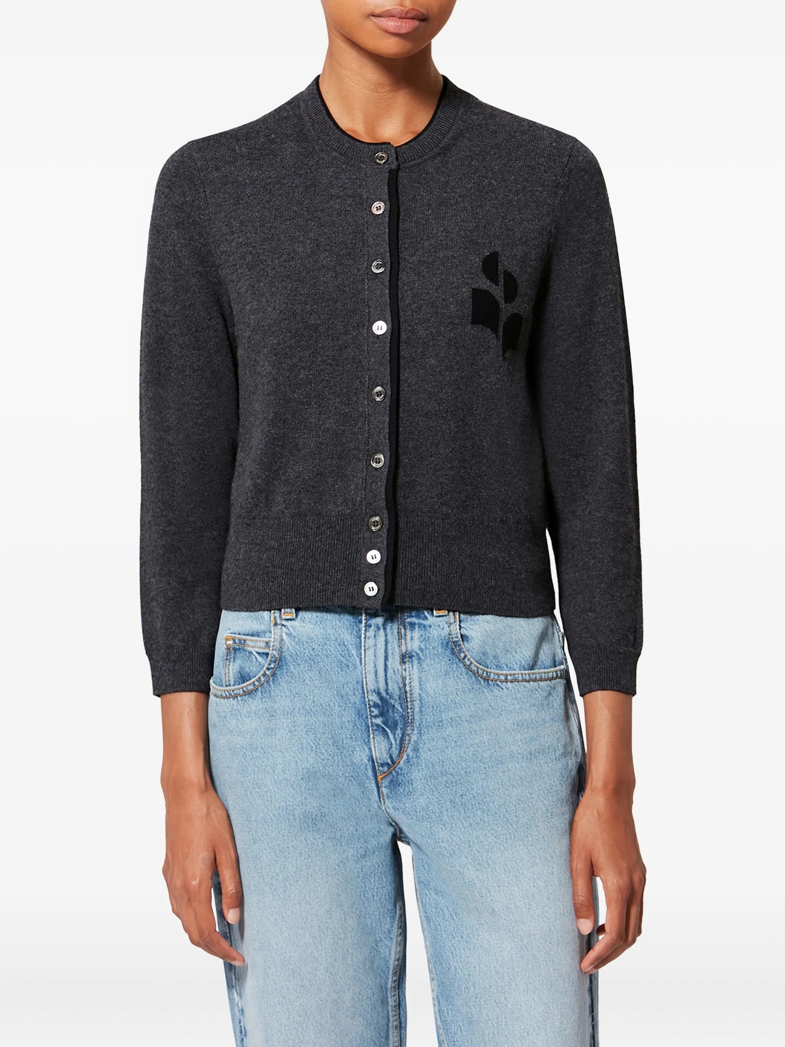 [Marant Etoile] Cardigan SS26 CA0163FAD1L16E