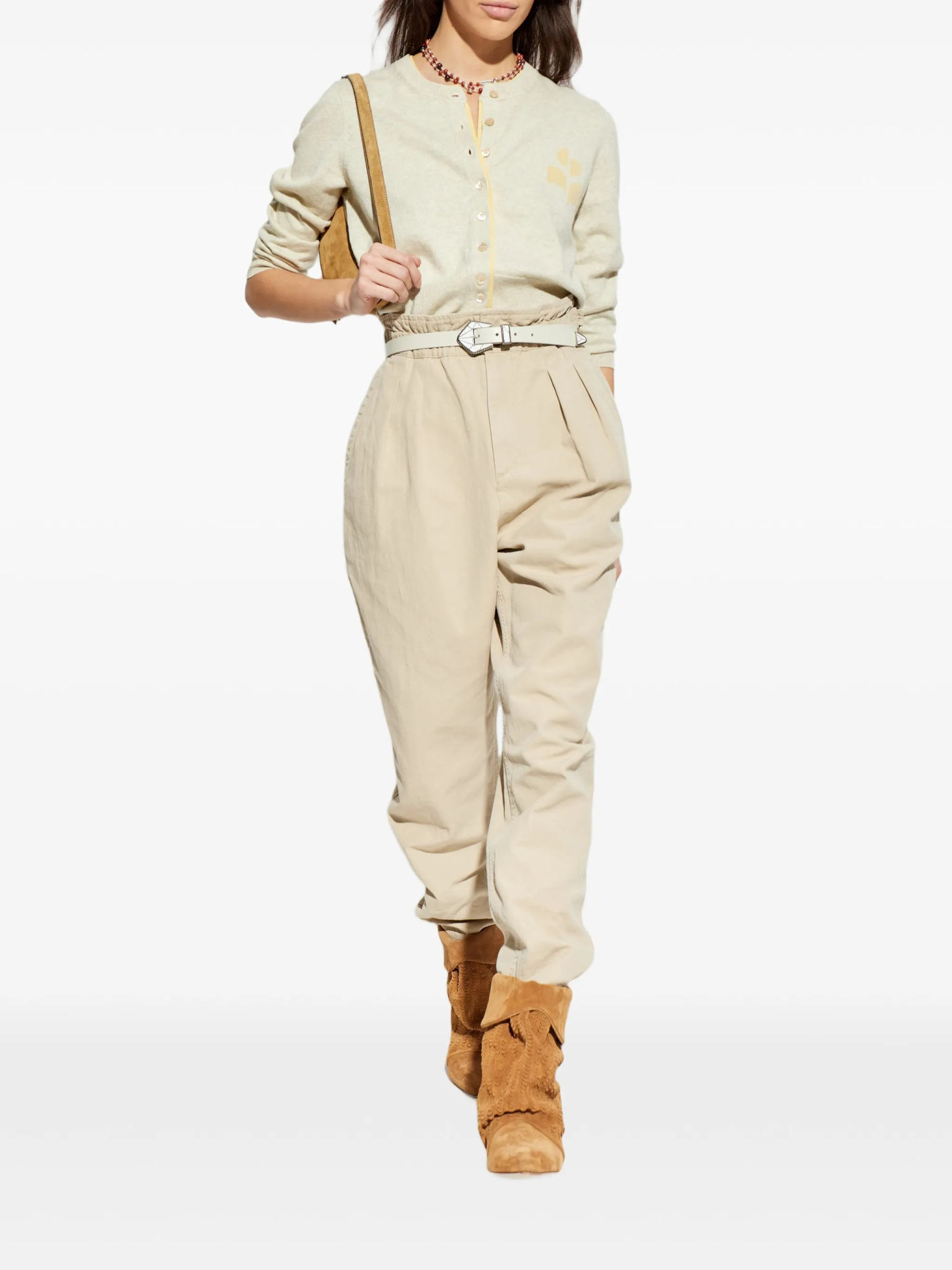 [Marant Etoile] Cardigan SS26 CA0163FAD1L16E