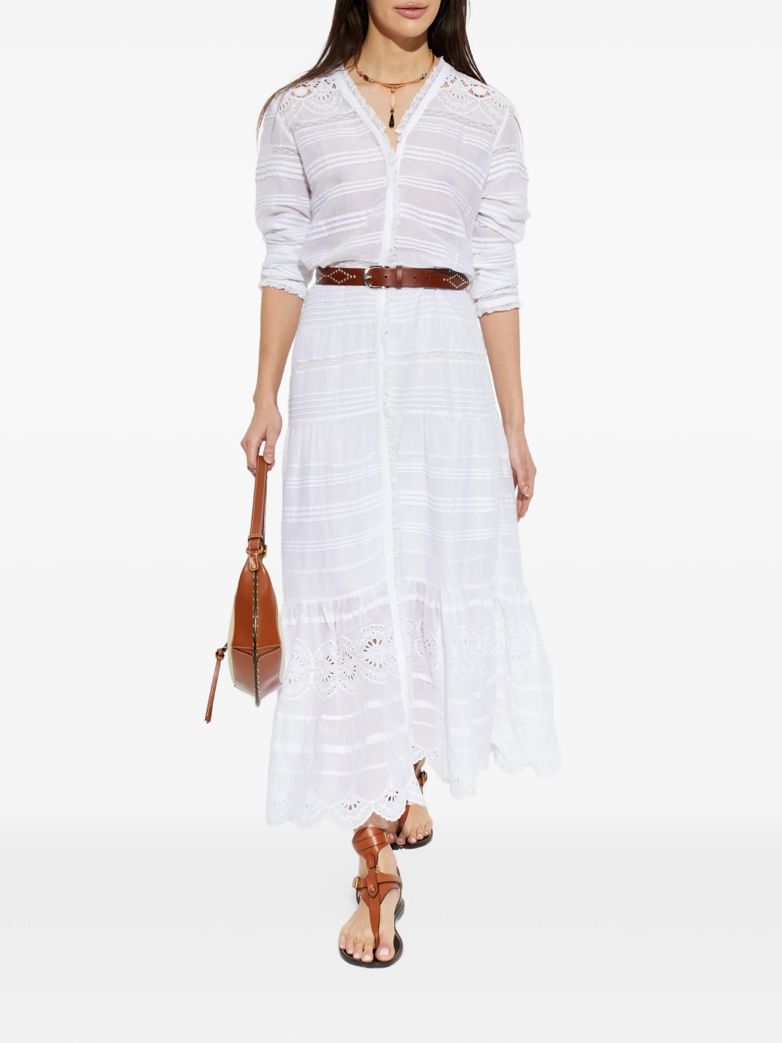 [Marant Etoile] Long sleeve dress SS26 RO0723FBD1J05E