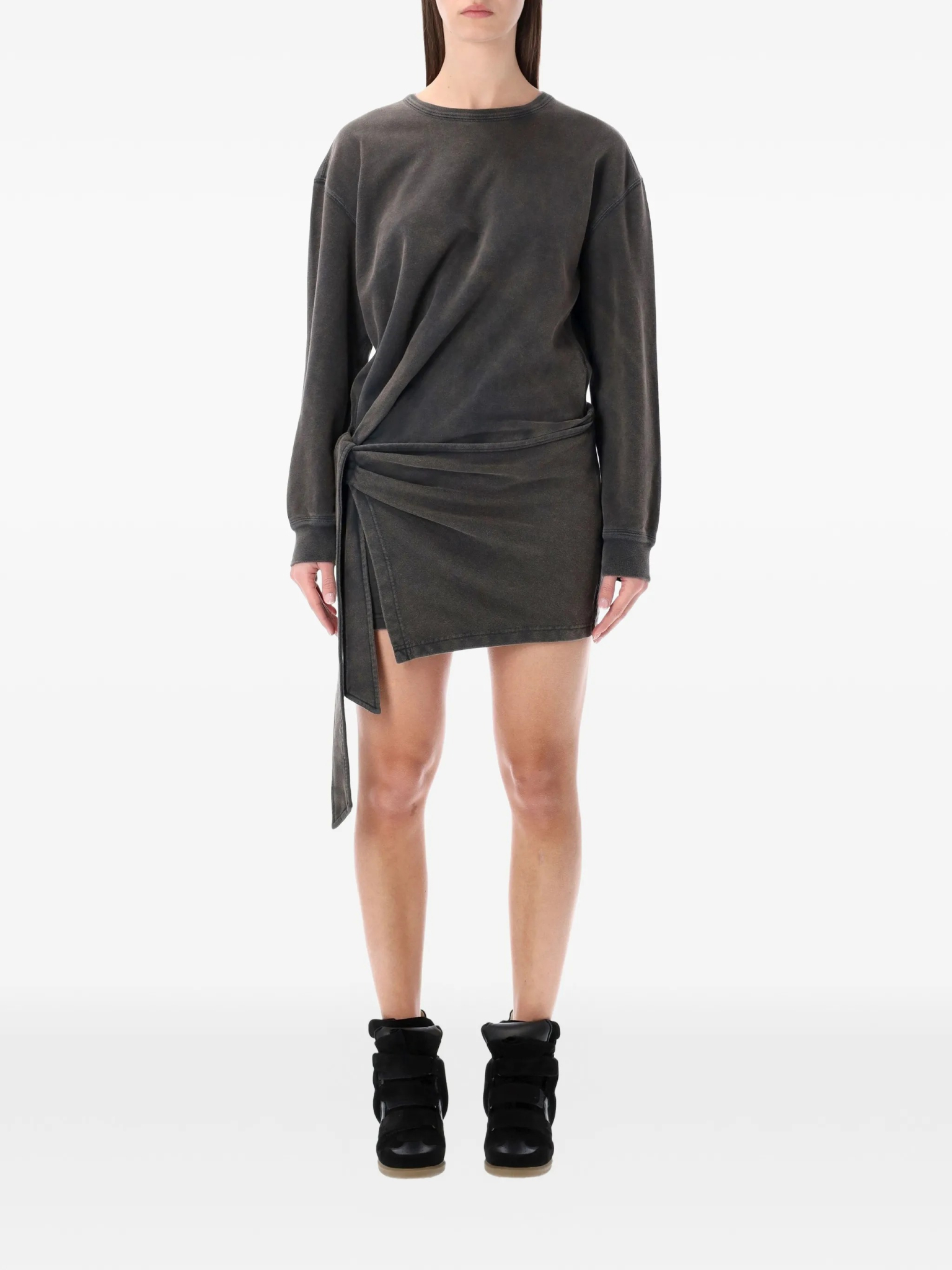 [Marant Etoile] Long sleeve dress SS26 RO1014FAD1M01E