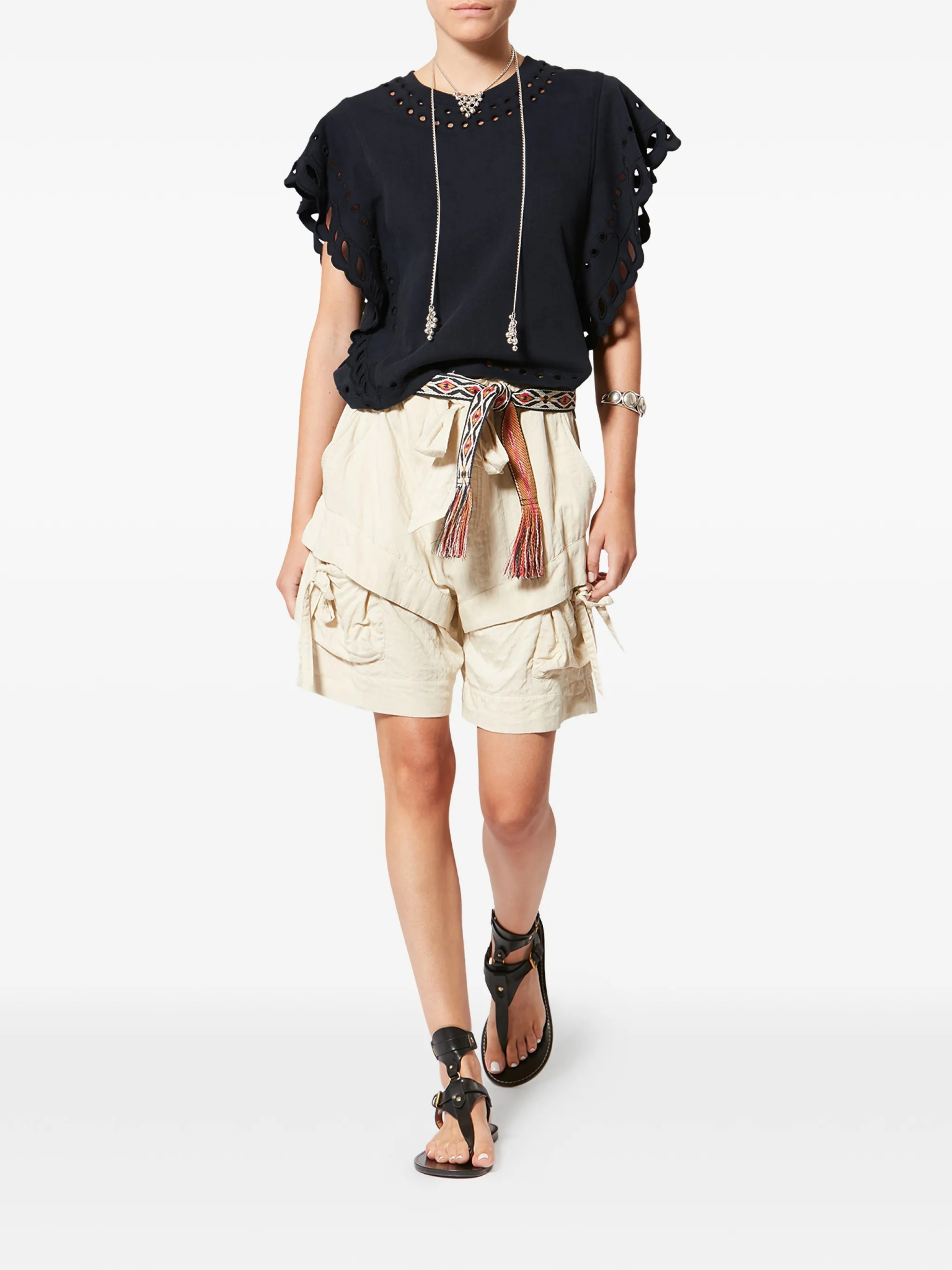[Marant Etoile] T-shirts Short Sleeve SS26 TS0298FAD1N08E