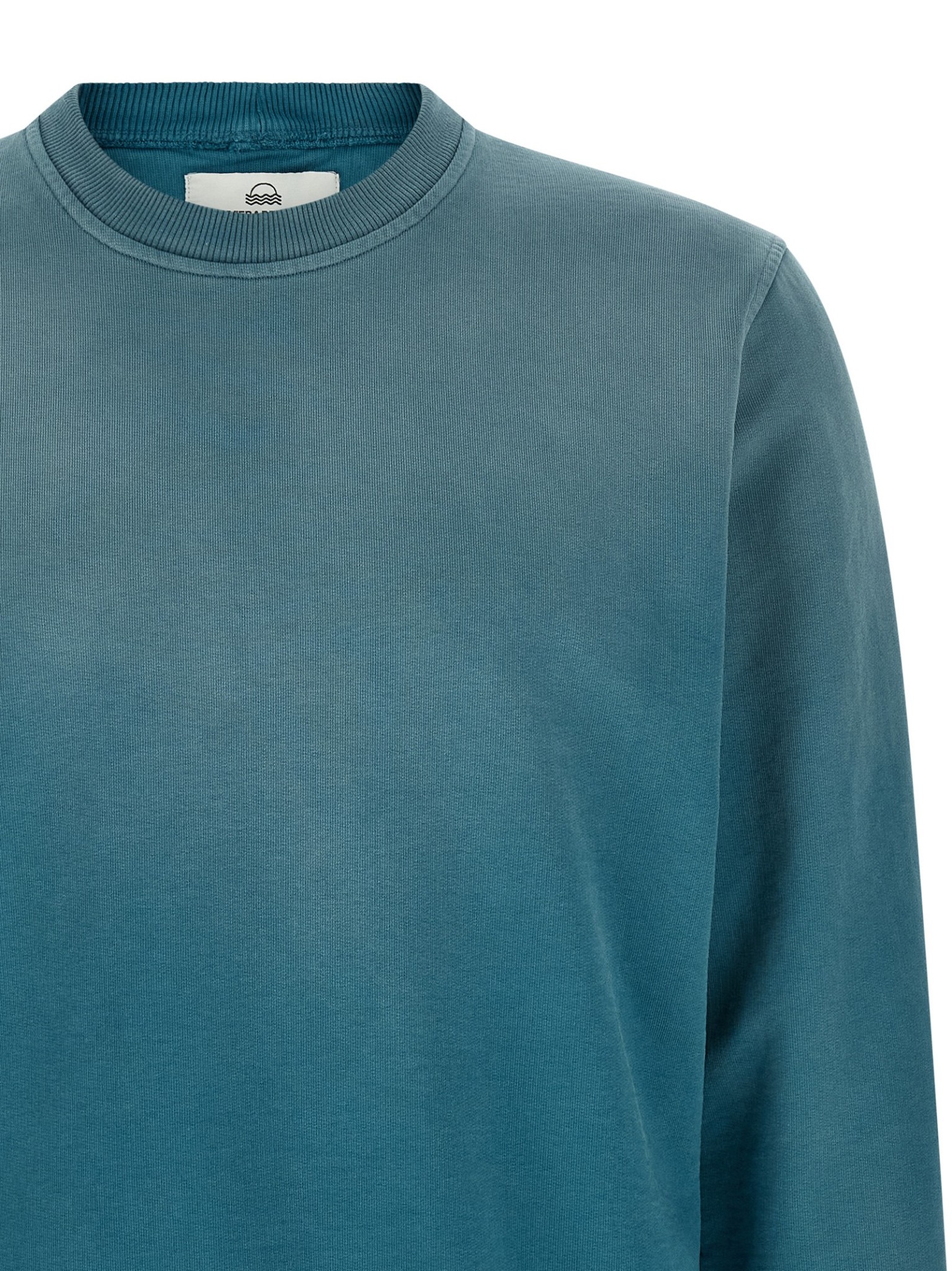 [RIVIERA PROJECT] Sweatshirt SS26 FELPAGIROCOLLOAZZURRO