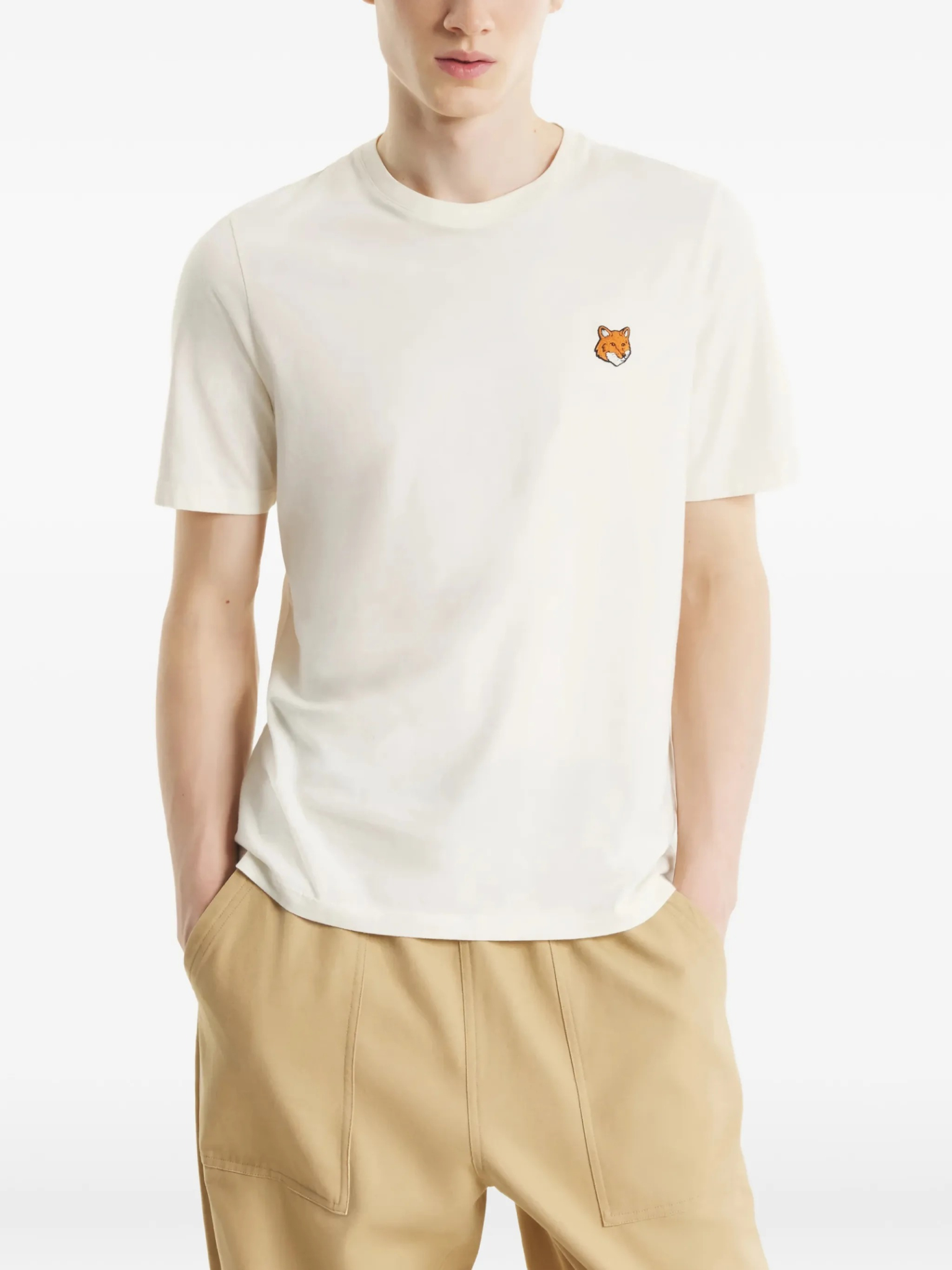 [MAISON KITSUNE] T-shirts Short Sleeve SS26 PM00107KJ7026
