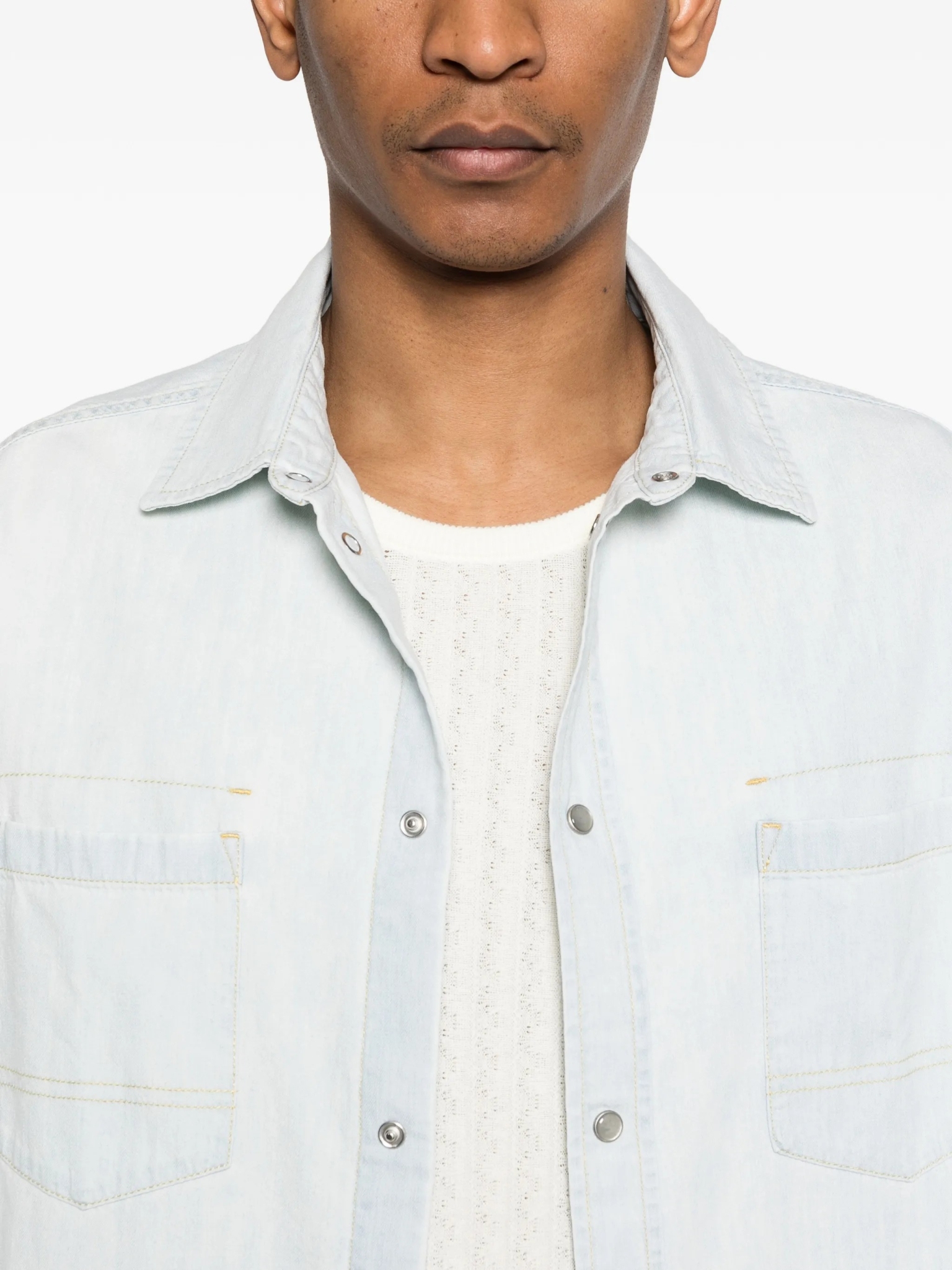 [Golden Goose] Shirts Long Sleeve SS26 GMP02519P00235950491