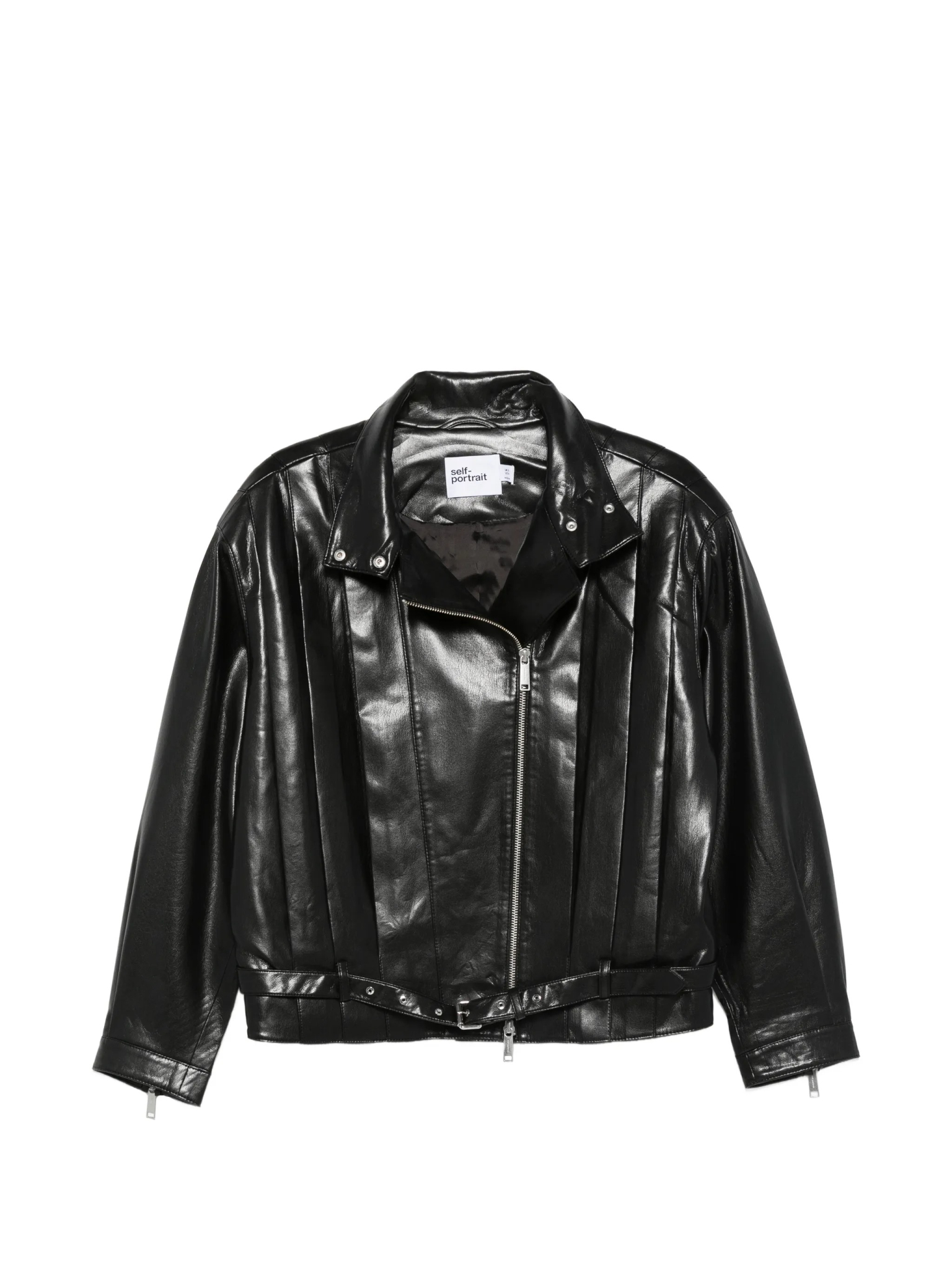 [Self-portrait] Leather Jacket SS26 SS26103JB