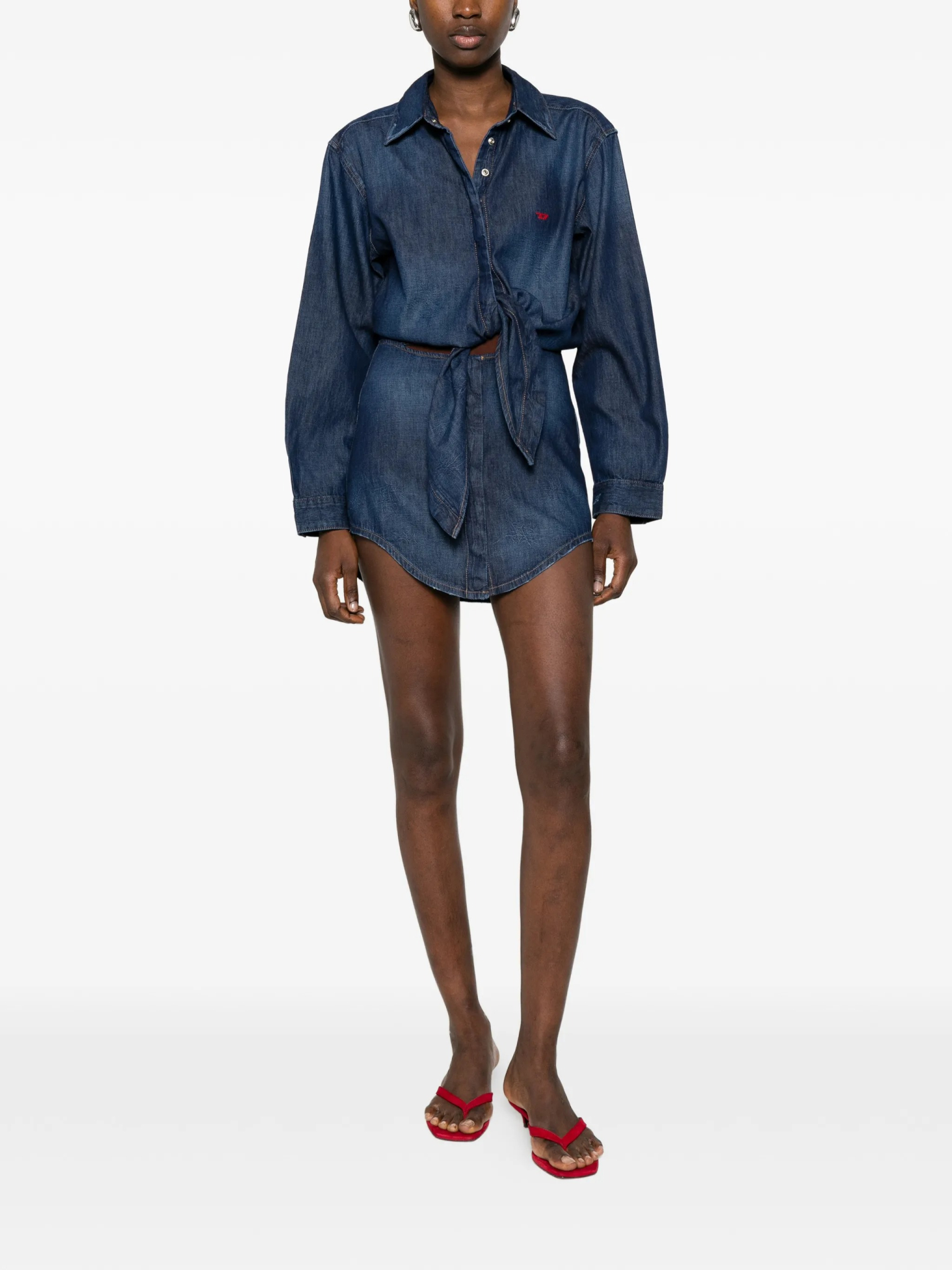 [Diesel] Long sleeve dress SS26 A214570DBDB