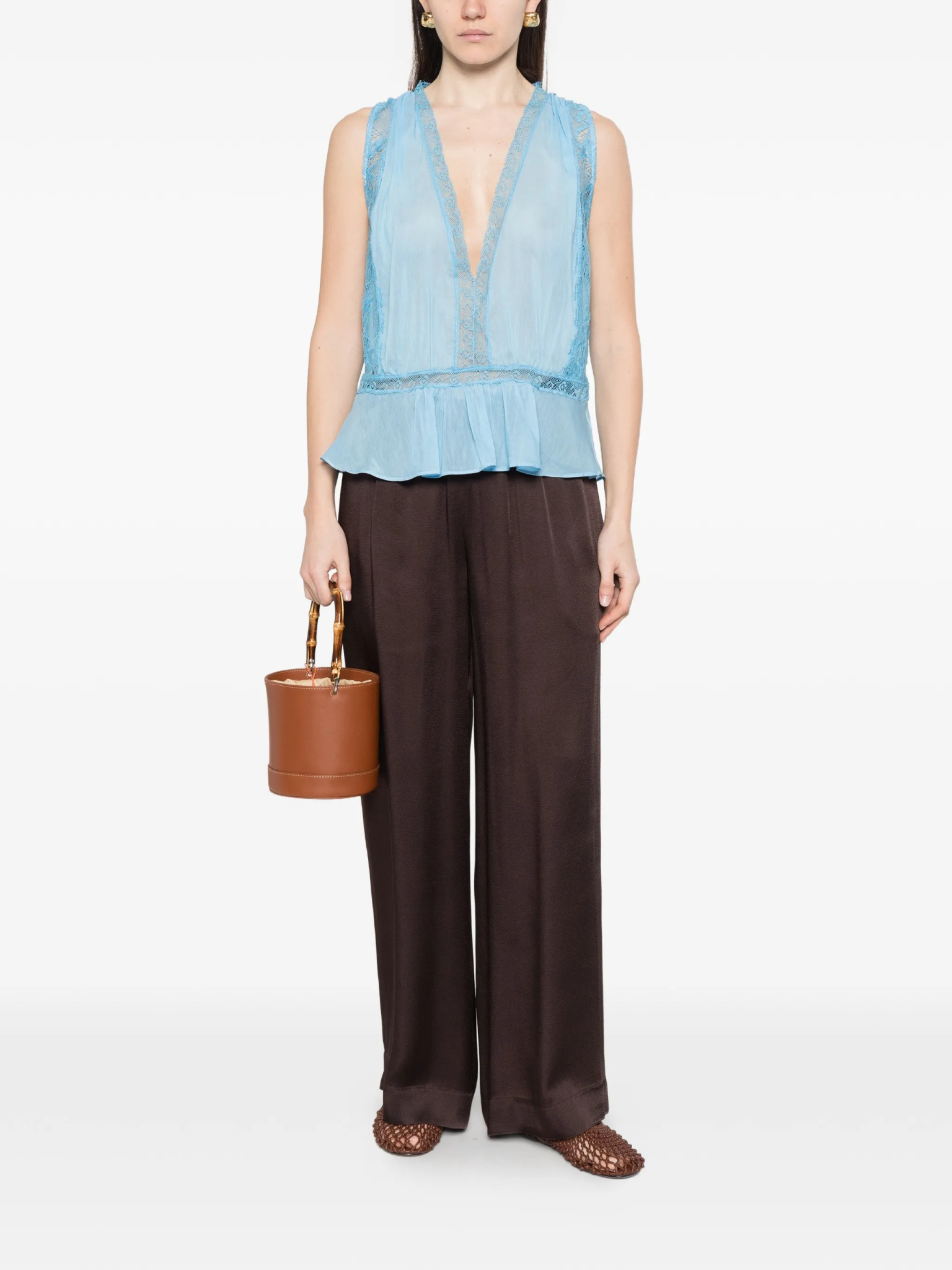 [Forte Forte] Shirts Sleeveless SS26 14907MYTOP