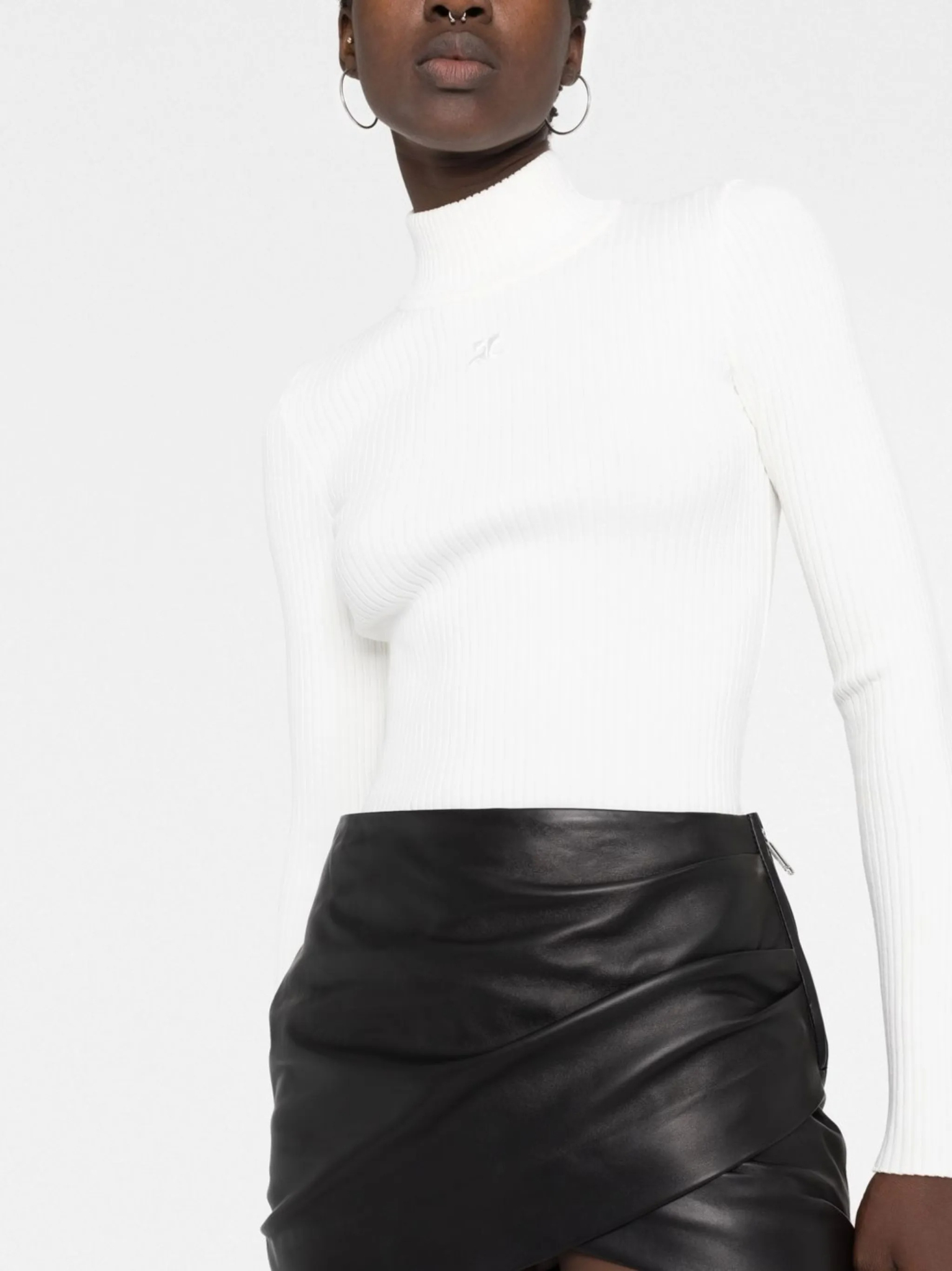 [Courreges] Knitwear SS26 PERMPU022FI0001
