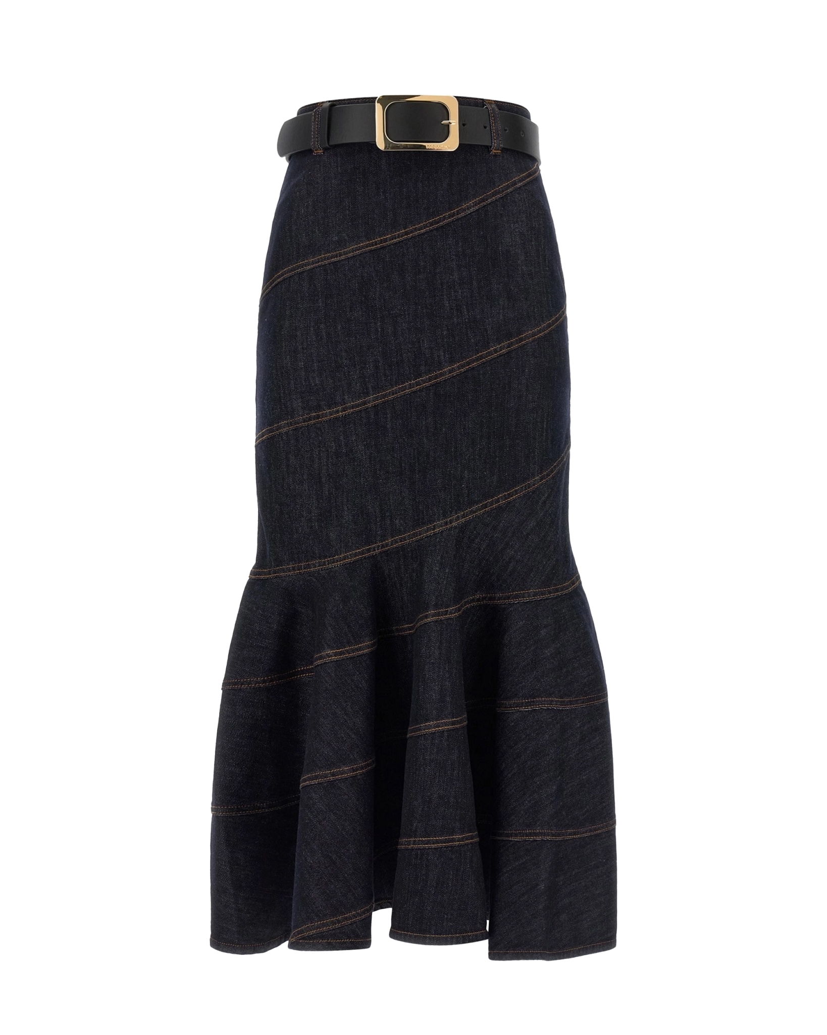 [Self-portrait] Long skirt FW26 PF26810MSKBL