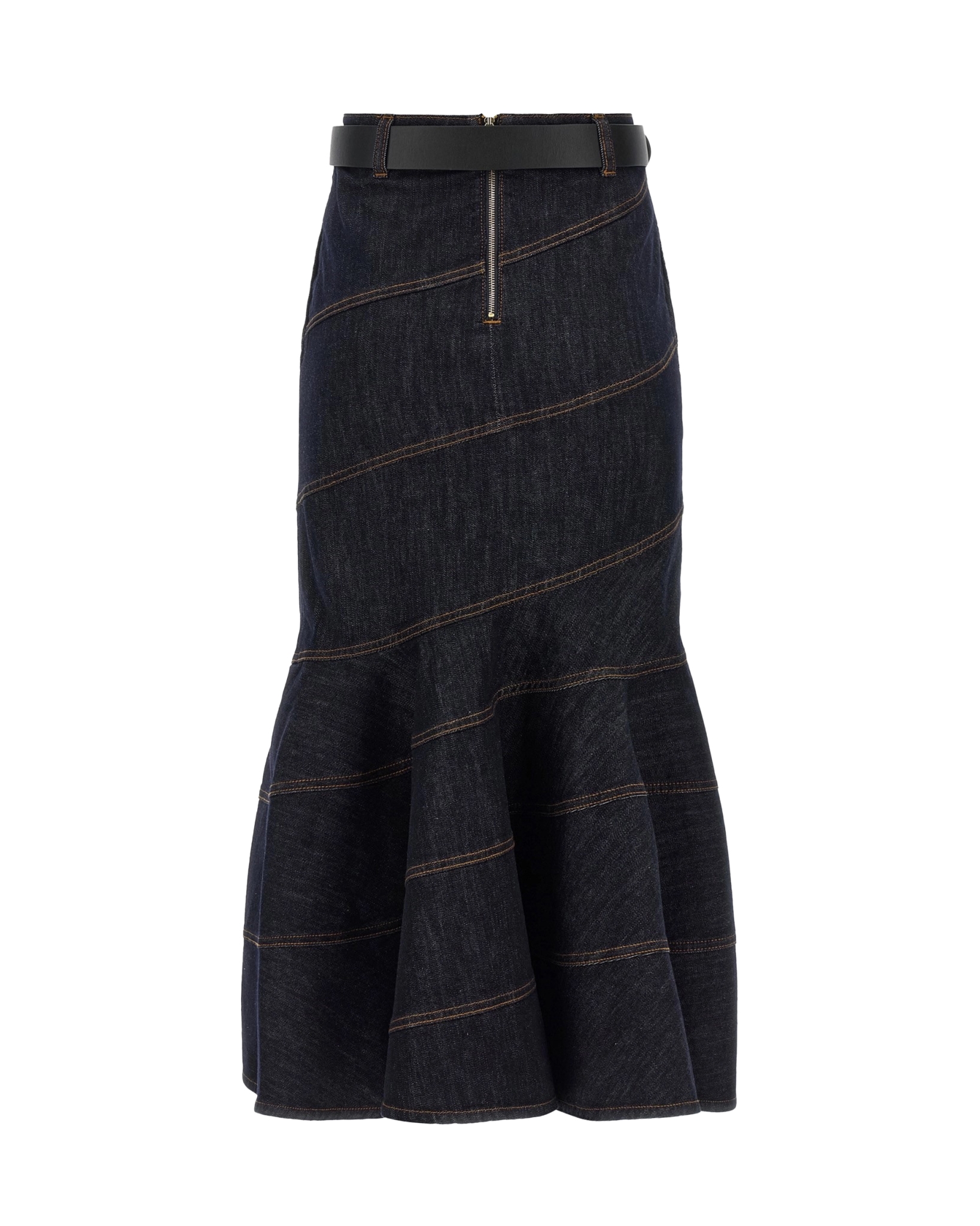[Self-portrait] Long skirt FW26 PF26810MSKBL