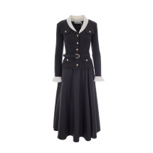 [Self-portrait] Long sleeve dress FW26 PF26131MAGR