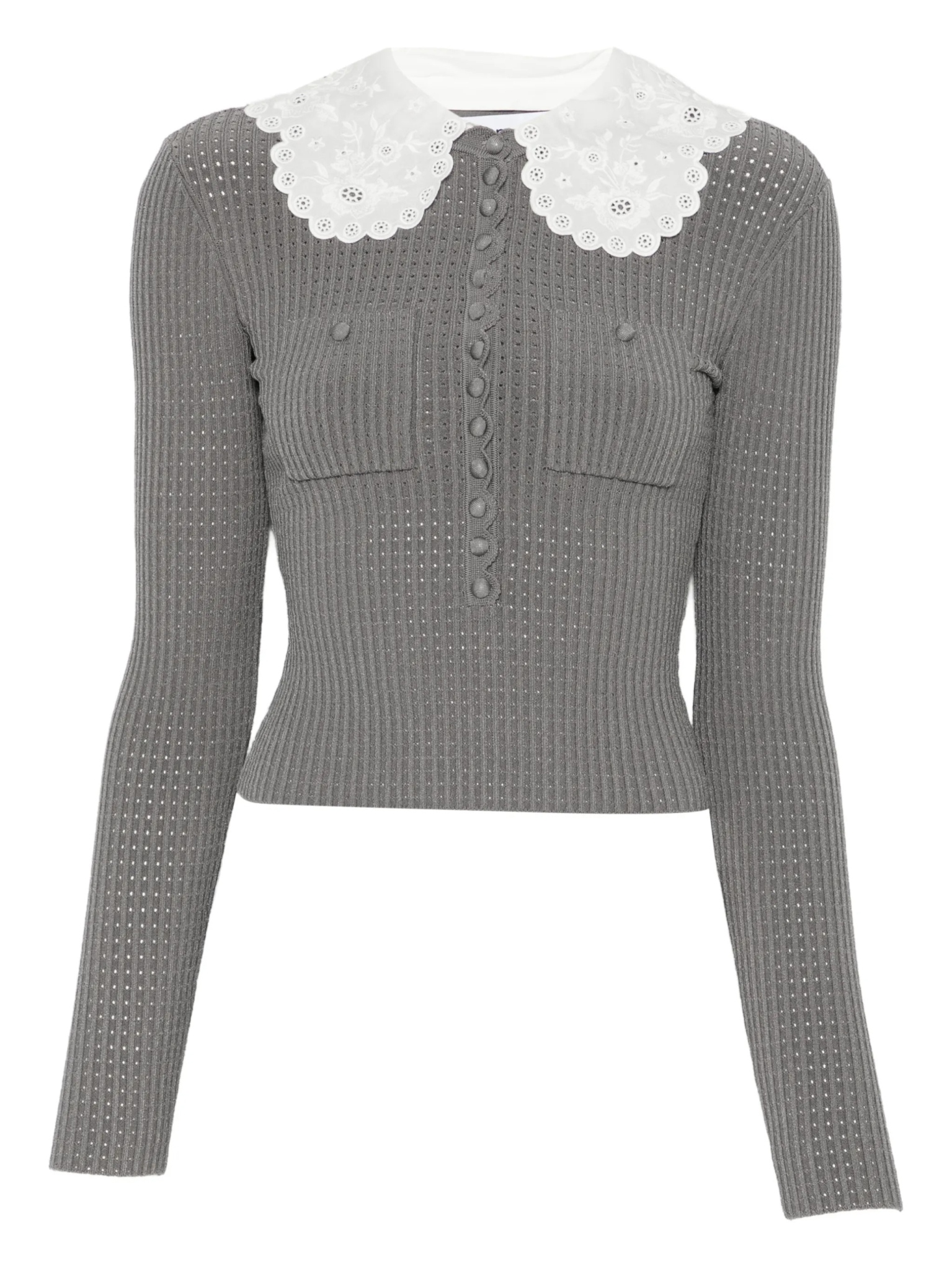 [Self-portrait] Knitwear SS26 RS26106TAGR