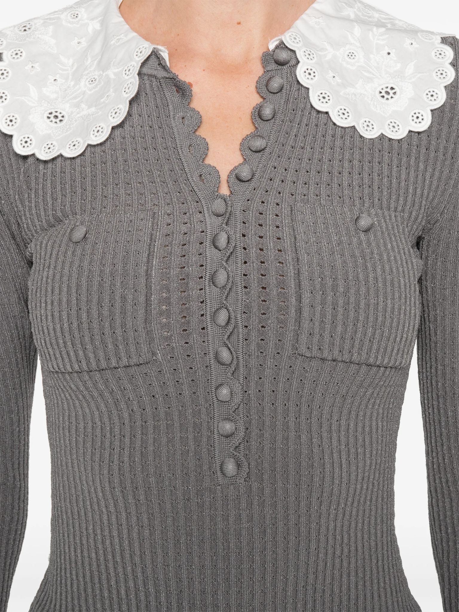 [Self-portrait] Knitwear SS26 RS26106TAGR