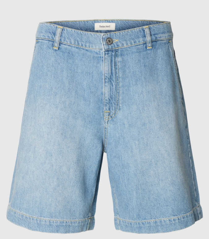 [Selected] Shorts SS26 16101186-LIGHTBLUEDENIM