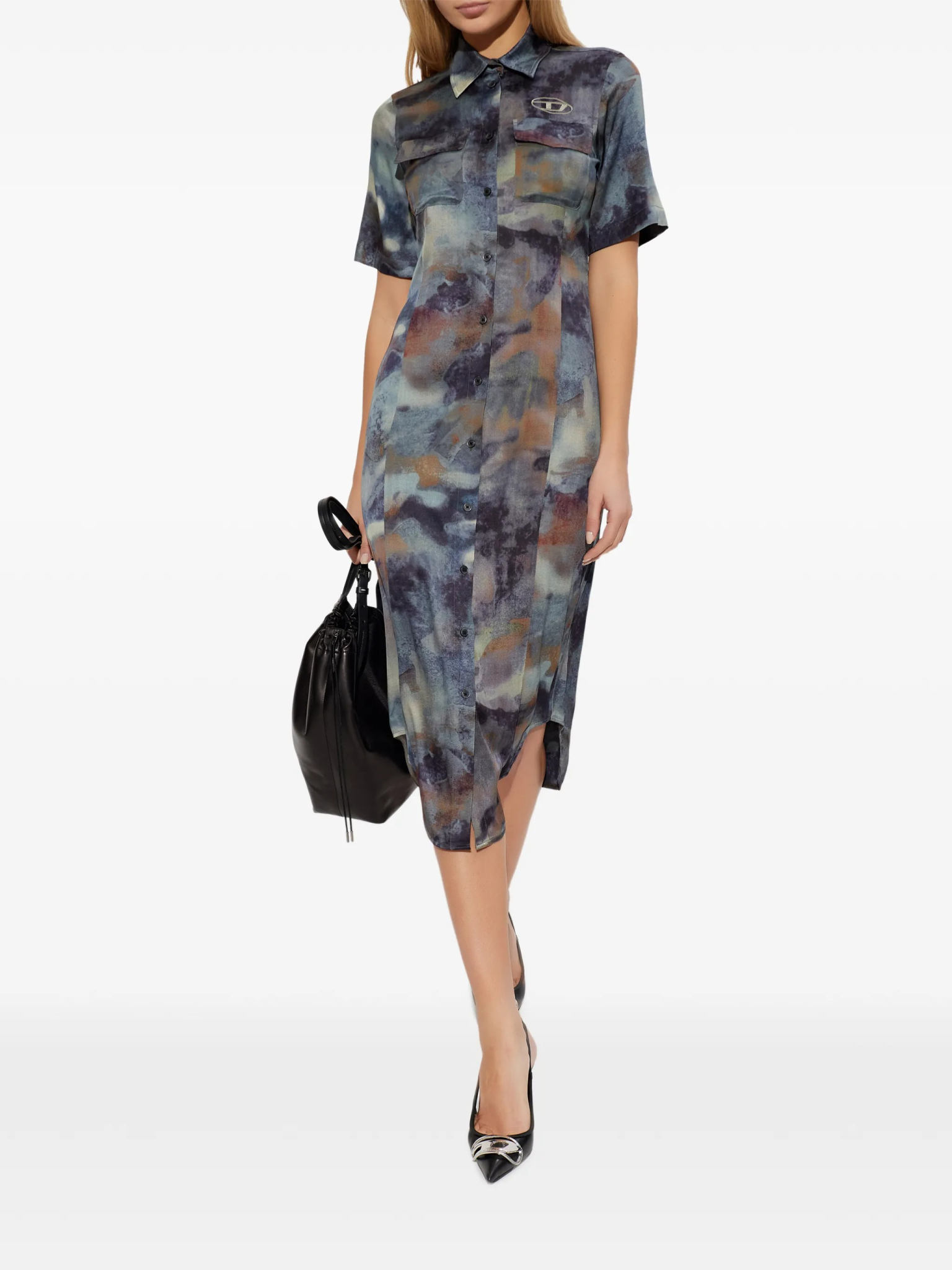 [Diesel] Short sleeve dress SS26 A203230DMBN