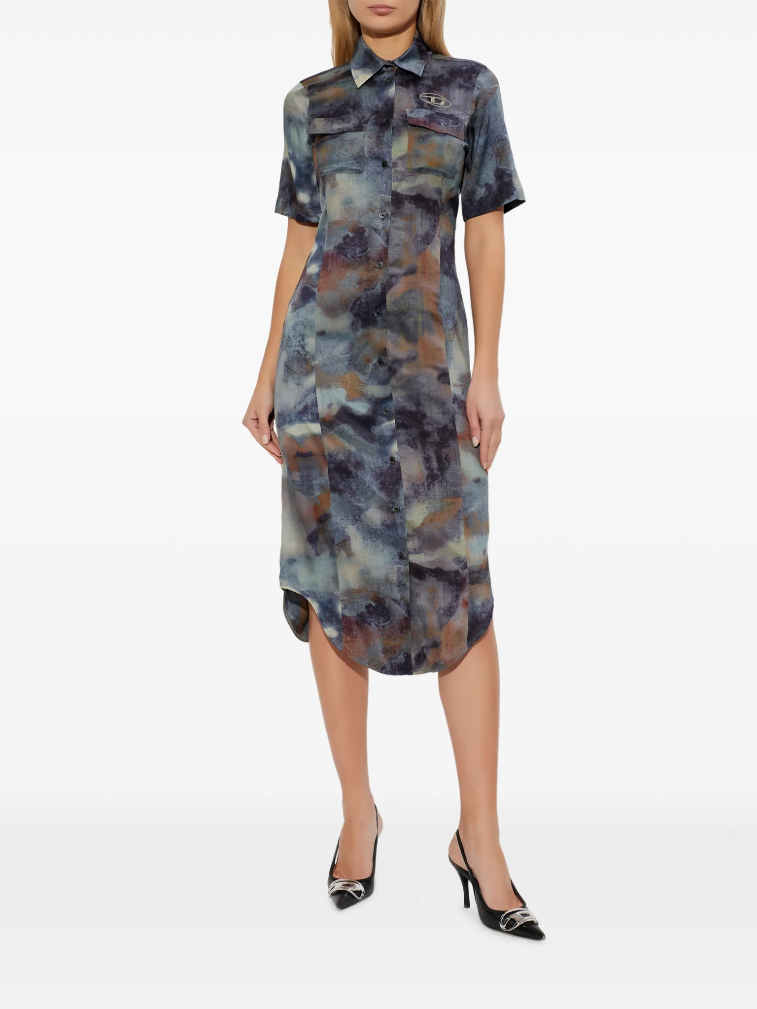 [Diesel] Short sleeve dress SS26 A203230DMBN