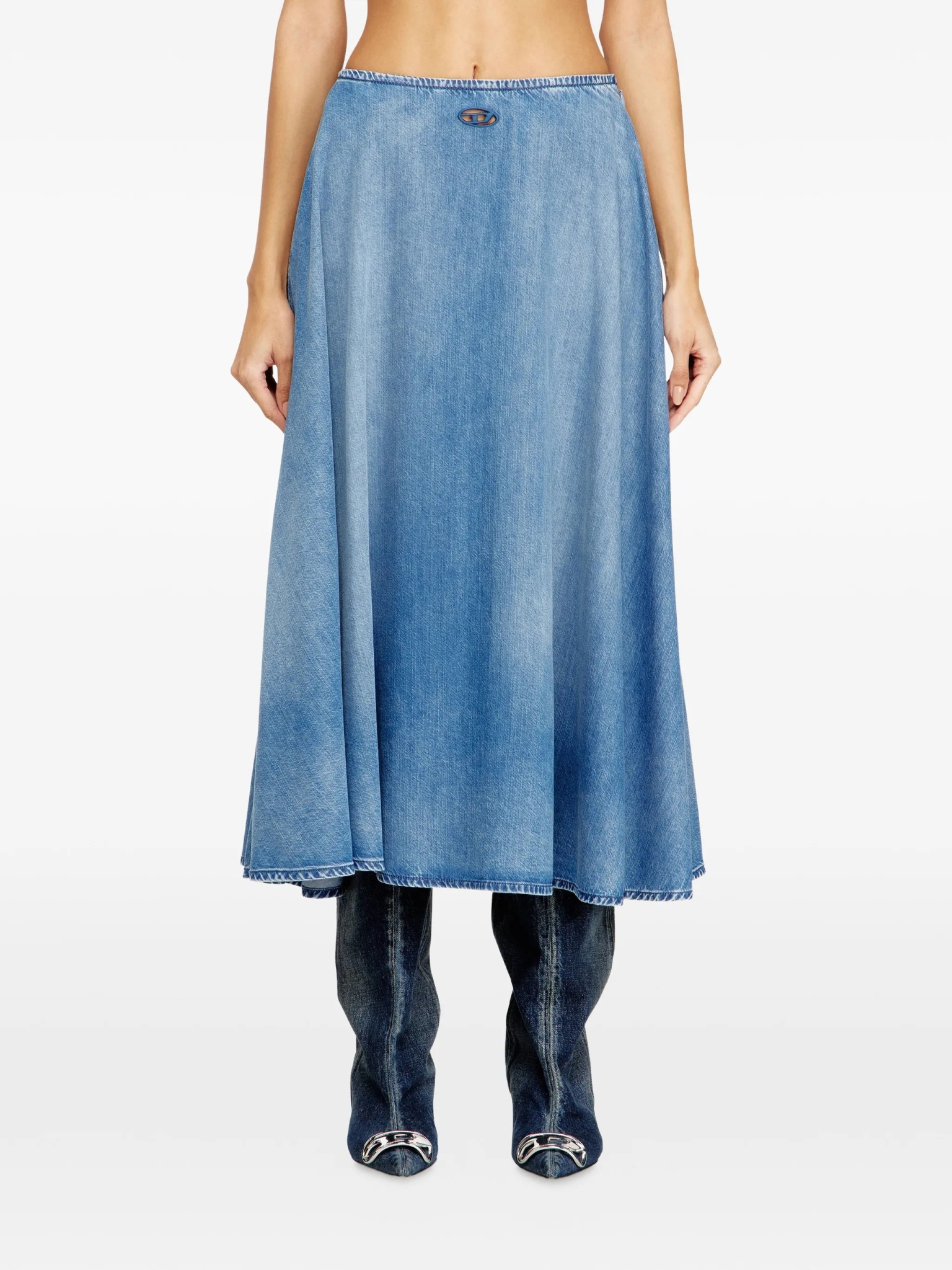 [Diesel] Midi skirt SS26 A20376068VY