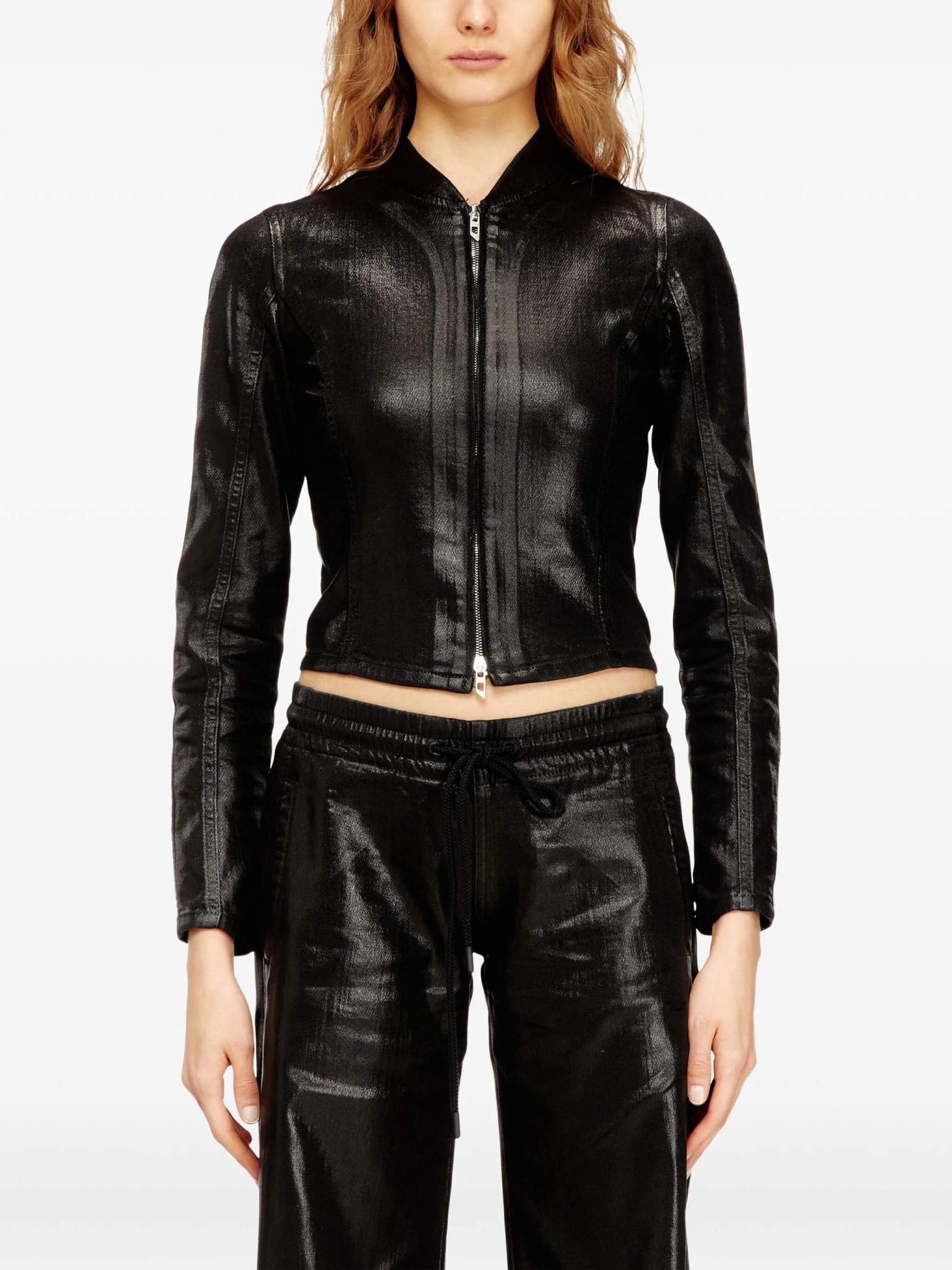 [Diesel] Leather Jacket SS26 A18977068VD