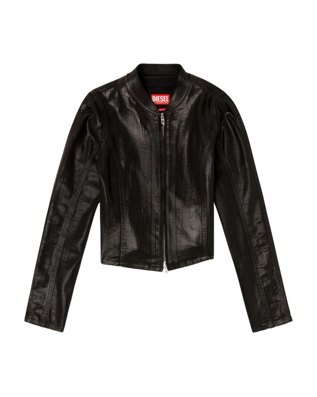 [Diesel] Leather Jacket SS26 A18977068VD