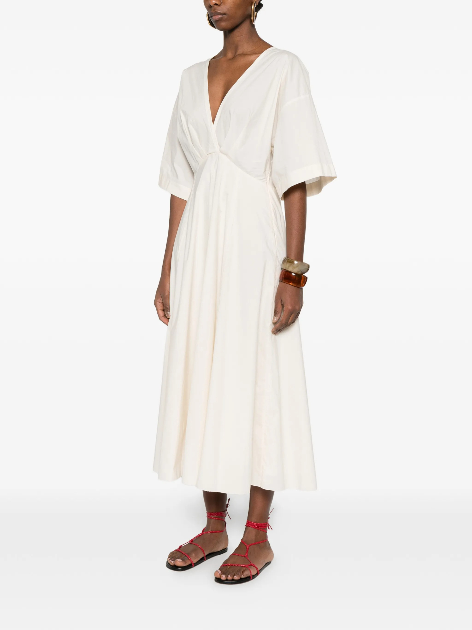 [Forte Forte] Short sleeve dress SS26 14611MYDRESS