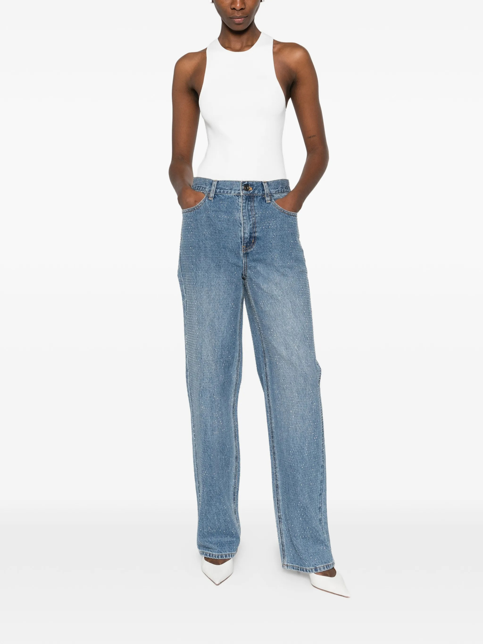 [Self-portrait] Jeans SS26 RS26813PABL