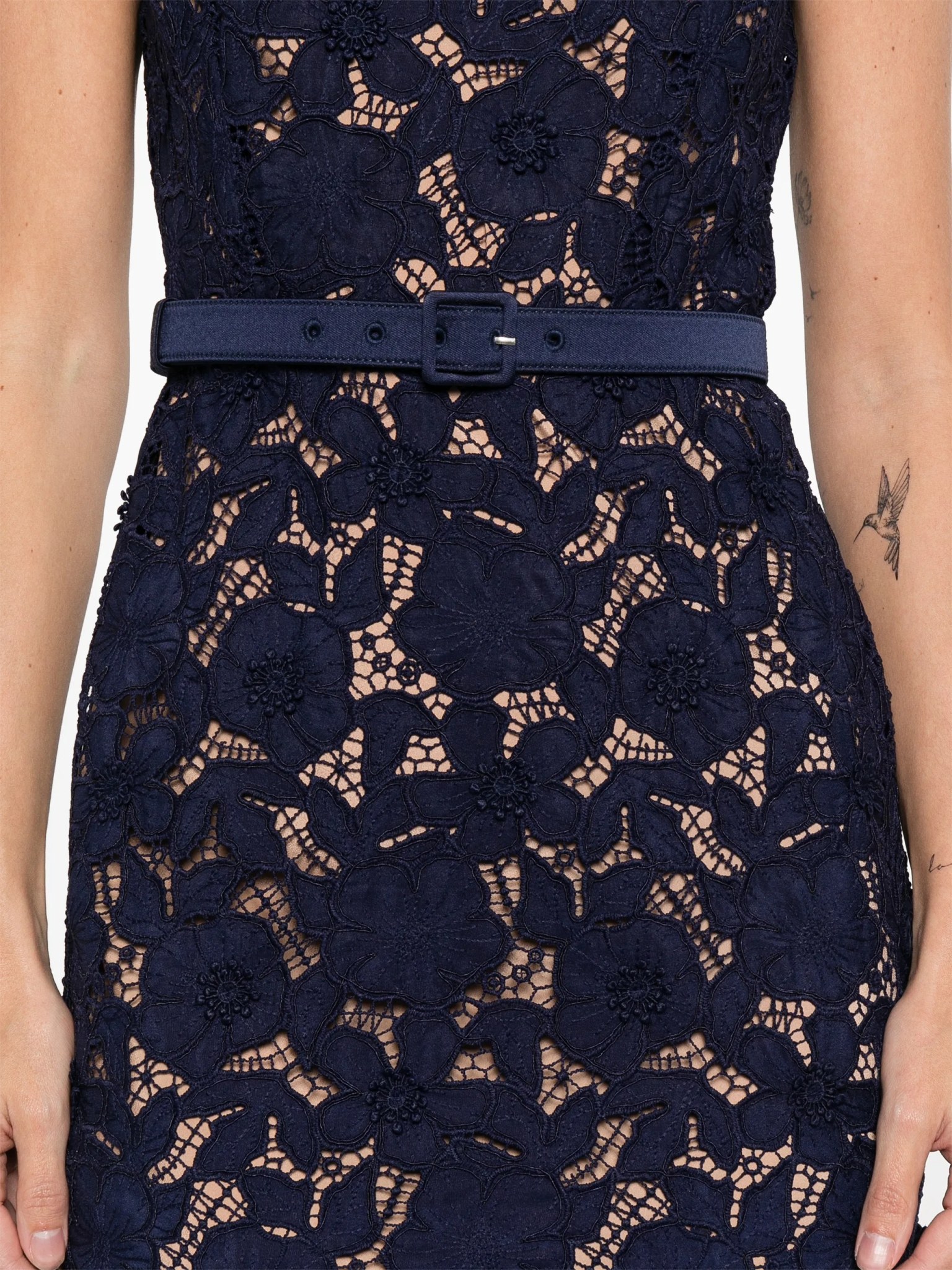 [Self-portrait] Short sleeve dress SS26 RS26171MN