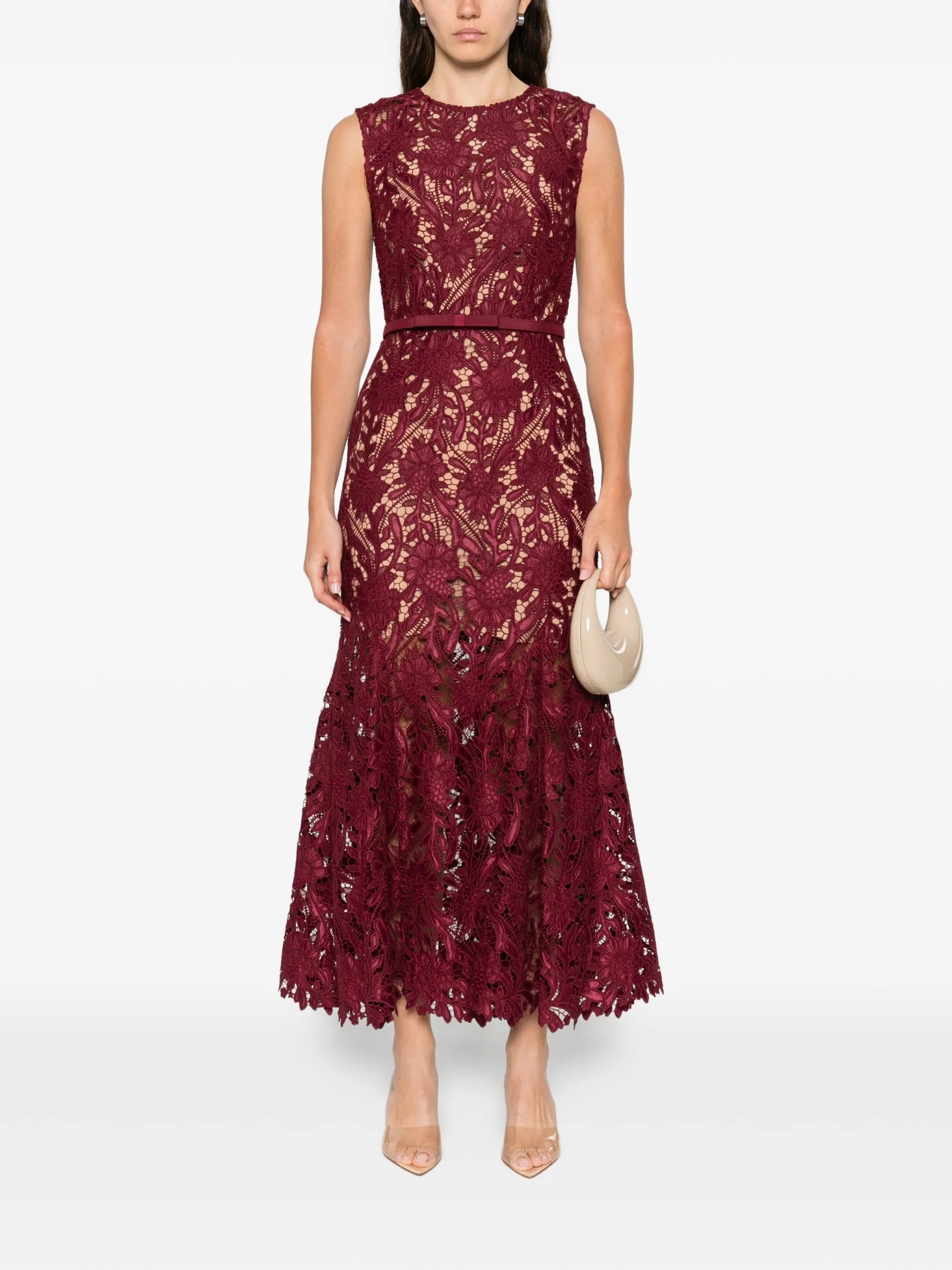 [Self-portrait] Sleeveless dress SS26 RS26167MABU