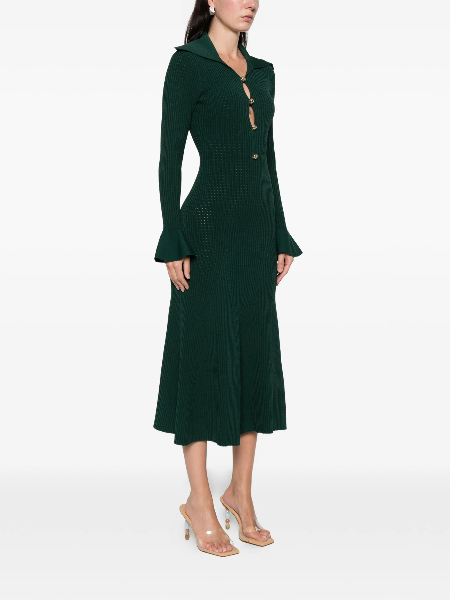 [Self-portrait] Long sleeve dress SS26 RS26138MAG