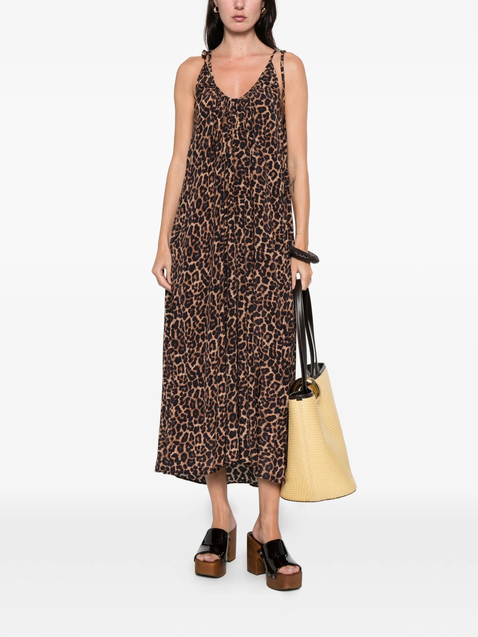 [Anine Bing] Sleeveless dress SS26 A0212070MTL59