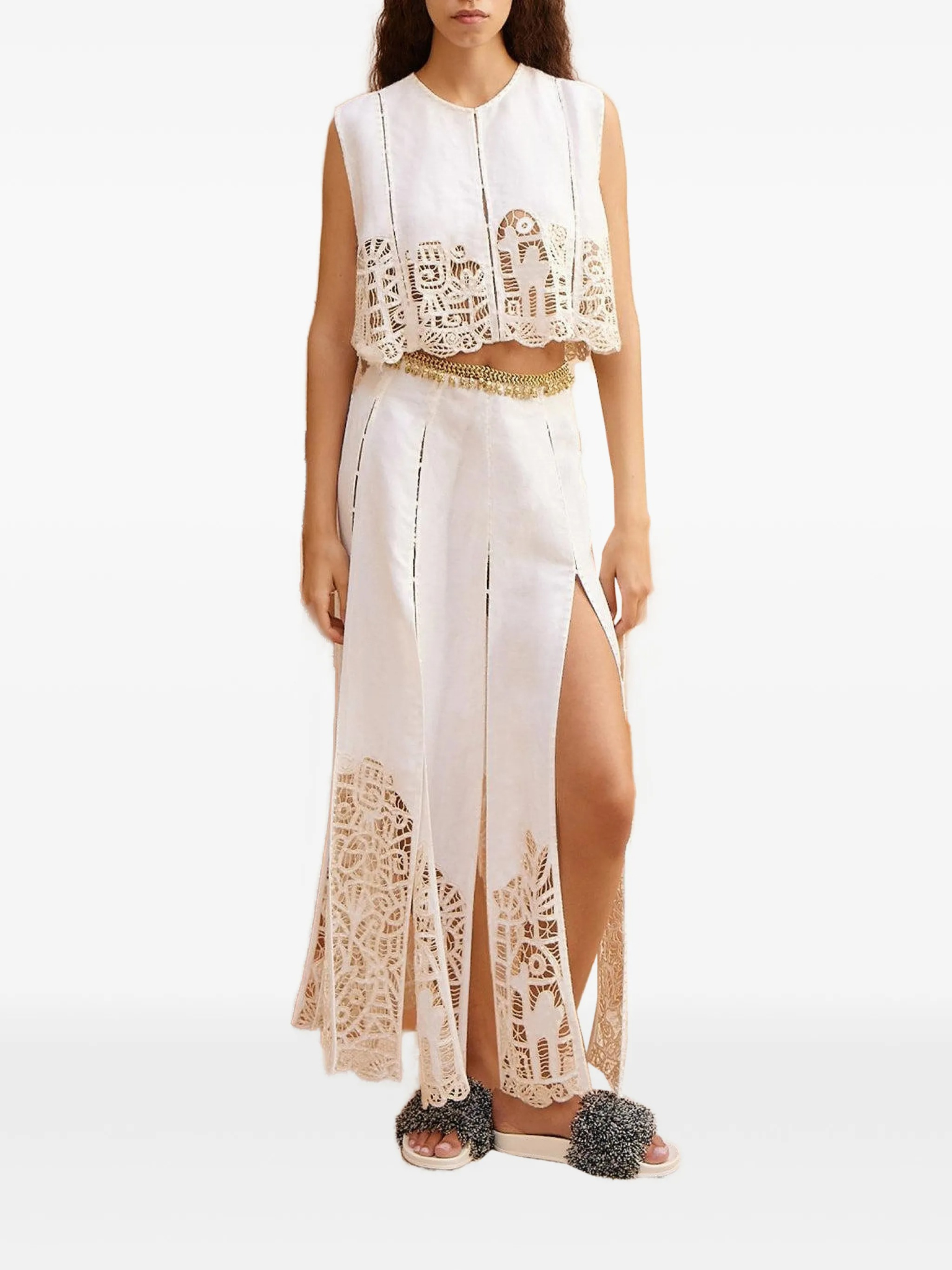 [Alemais] Long skirt SS26 6076S