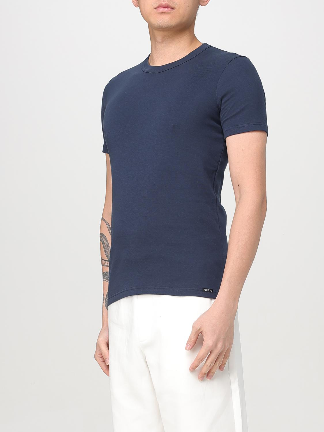 [Tom Ford] T-shirts Short Sleeve SS26 T4M081040 412