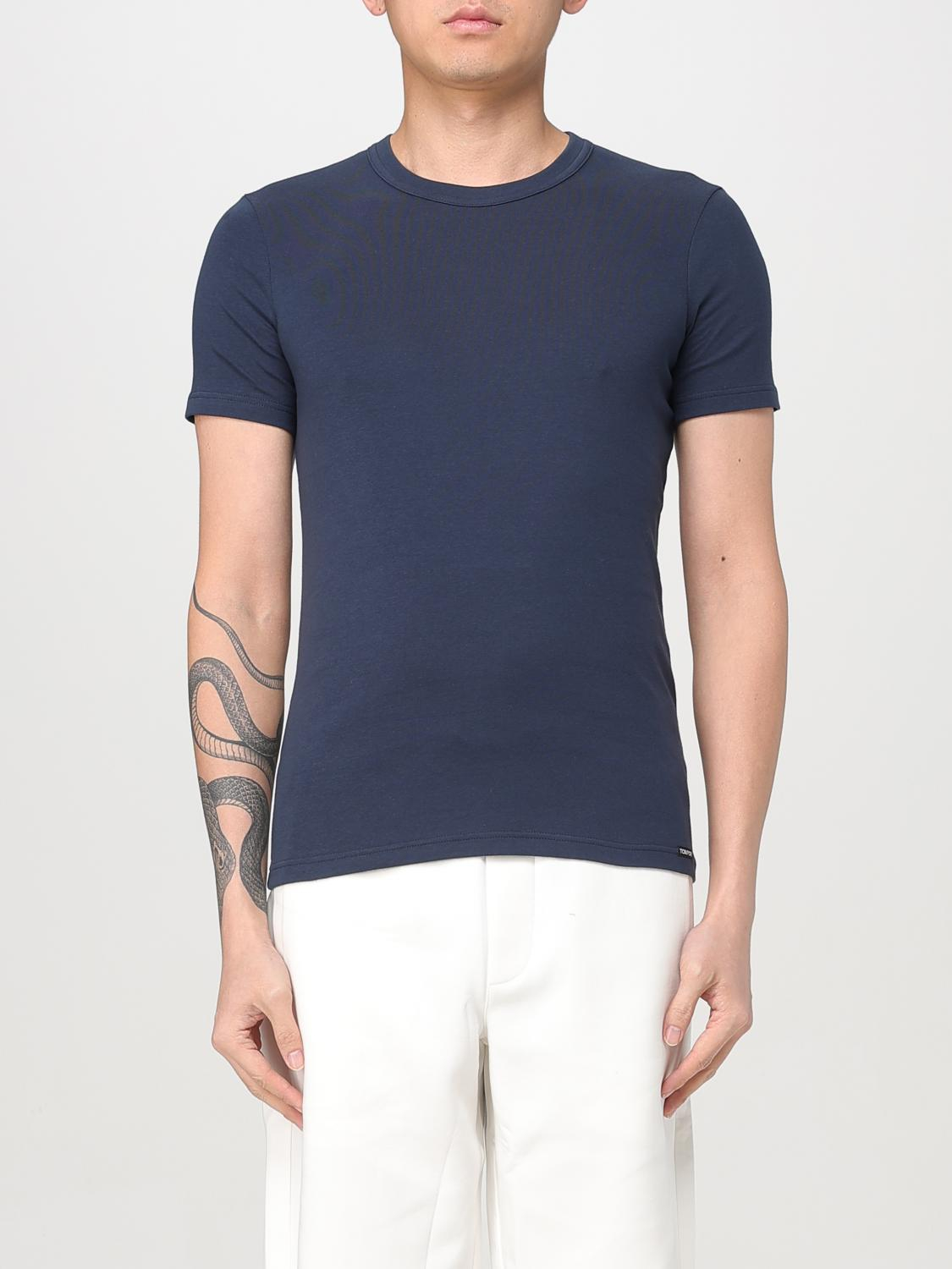 [Tom Ford] T-shirts Short Sleeve SS26 T4M081040 412