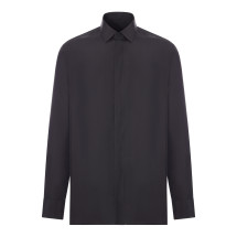 [Tom Ford] Shirts Long Sleeve FW26 HRVF04S0284NAA BLACK