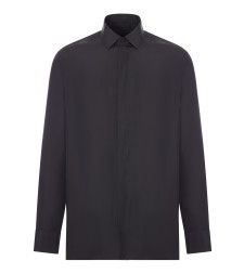 [Tom Ford] Shirts Long Sleeve FW26 HRVF04S0284NAA BLACK
