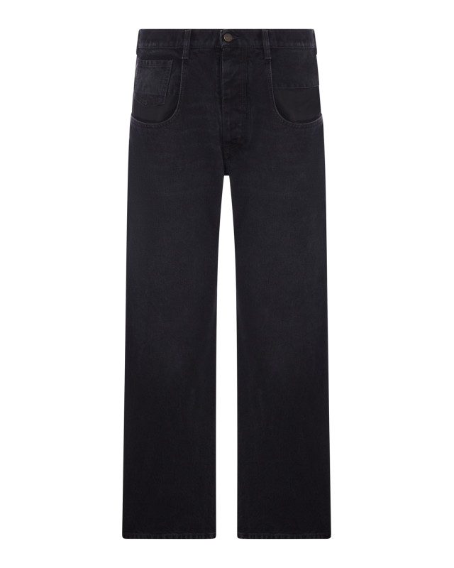[Maison Margiela] Trousers FW26 S50LA0246M30049961 BLACK DENIM