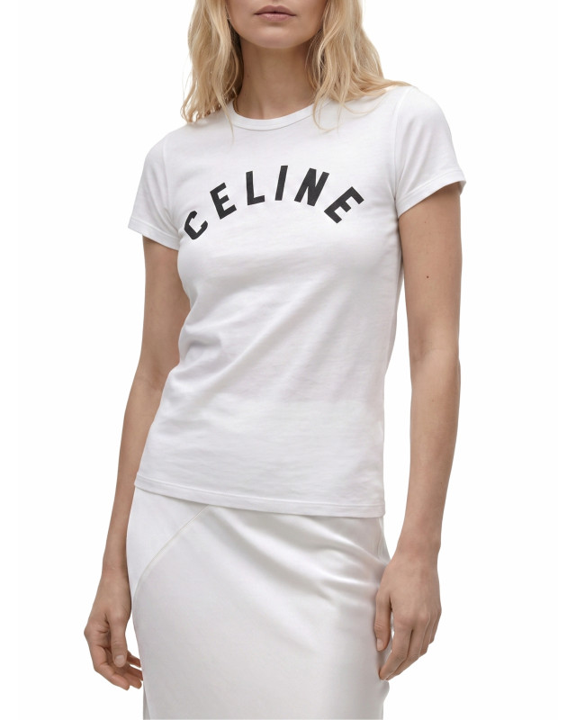 [Celine] T-shirts Short Sleeve FW26 RX0SU3O24__01OB